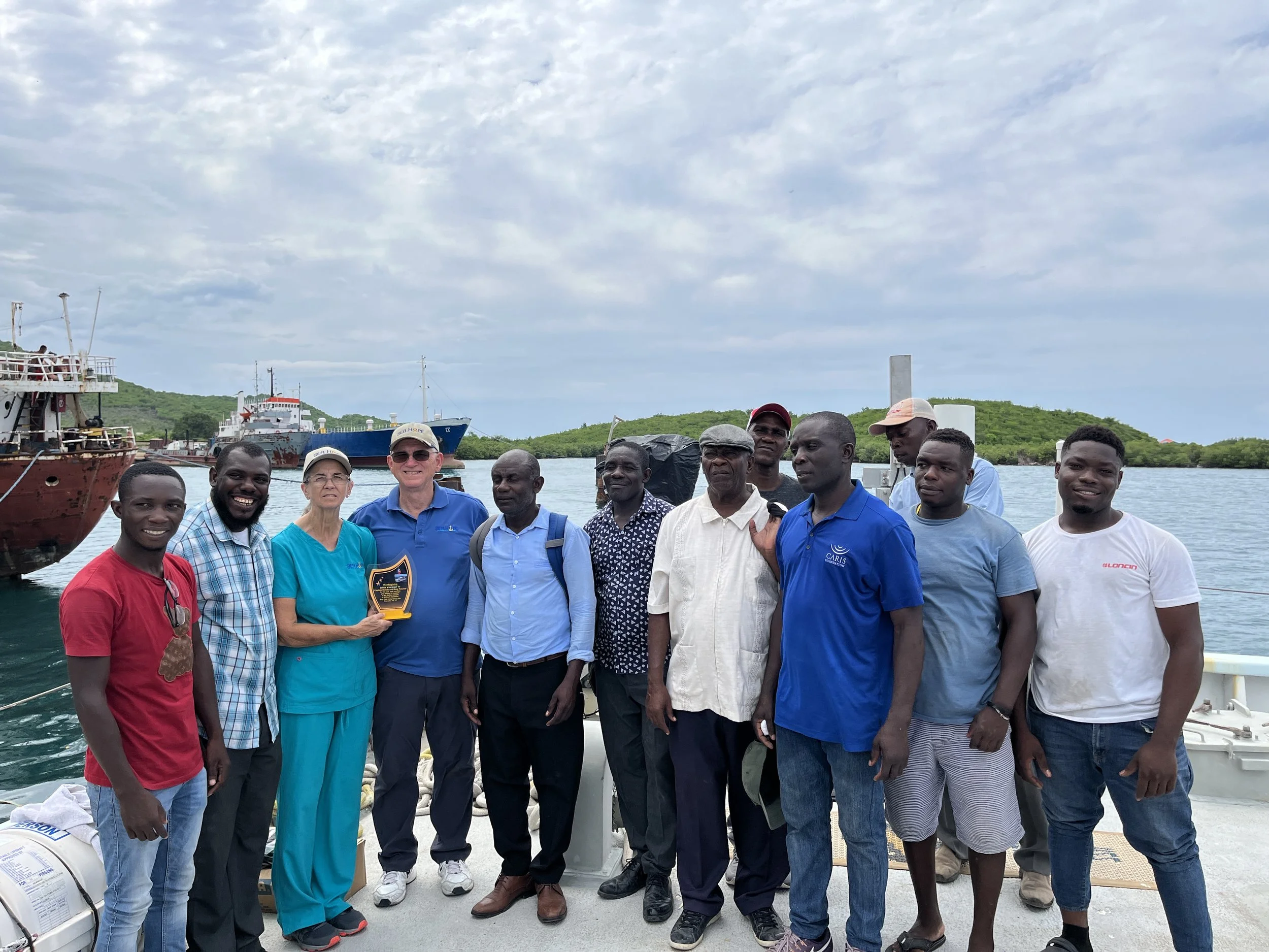  Pastors and men from the mountain churches....their trip back home took just about all night... 