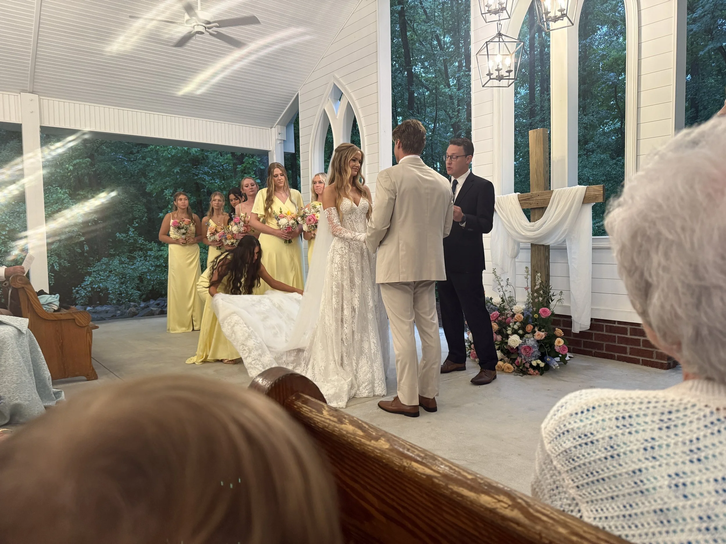Emily and Sam had a beautiful wedding...