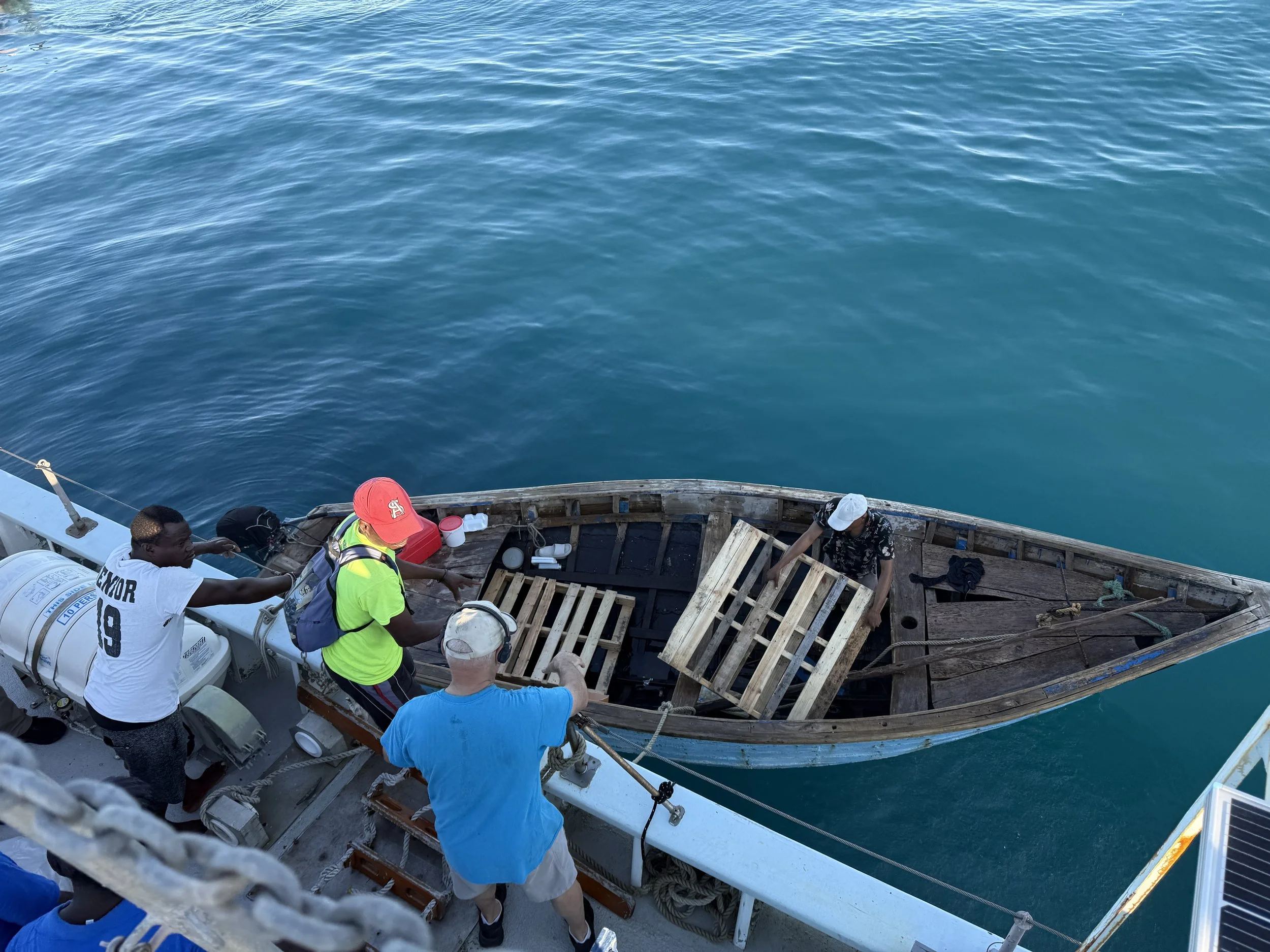 First time doing a boat to boat transfer