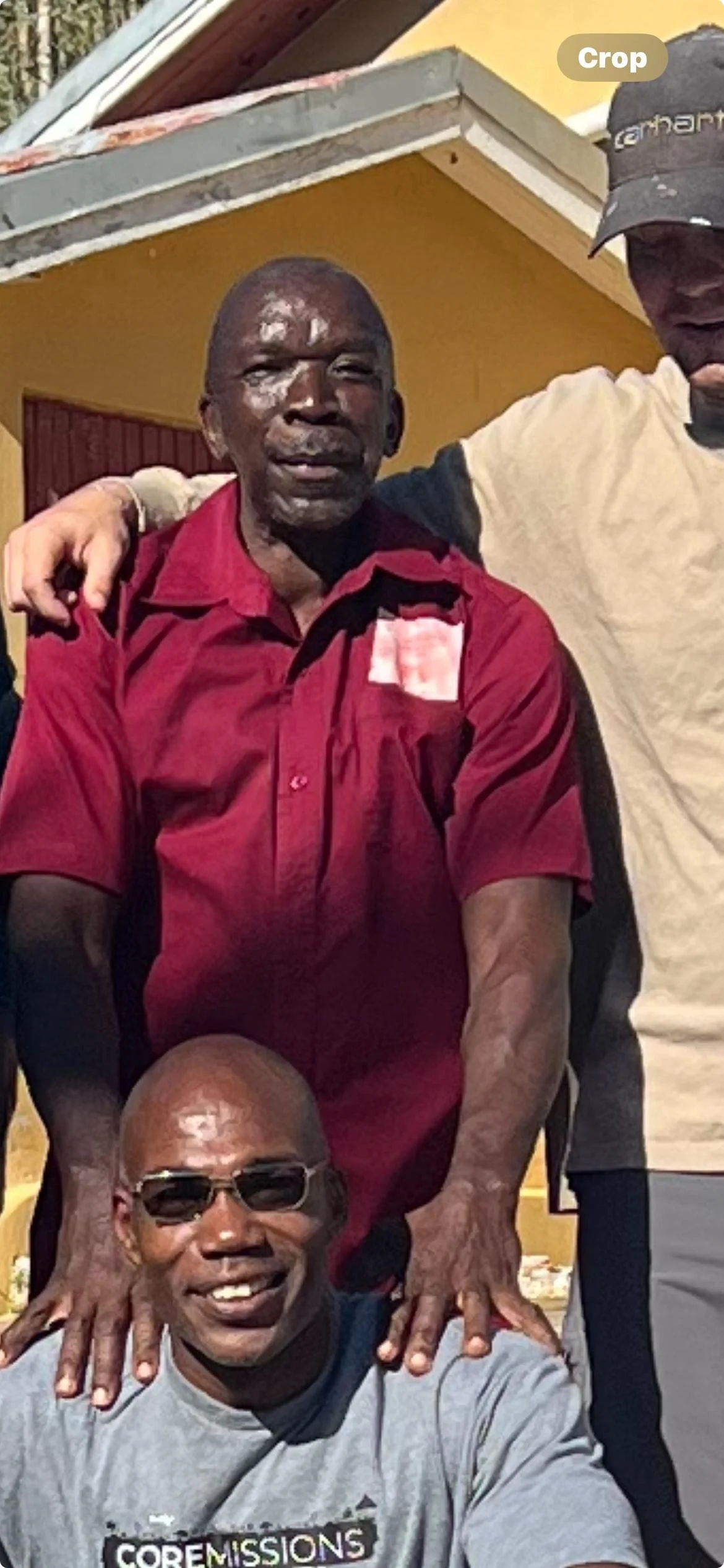 Pastor Godfrey Watson had extensive damage to his house and to both churches he pastors.  Disaster victims are real people who have suffered real losses