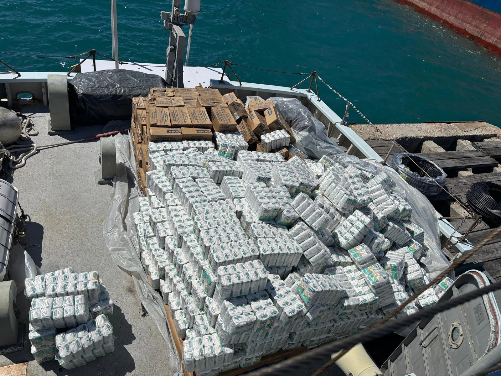 A smaller than normal load