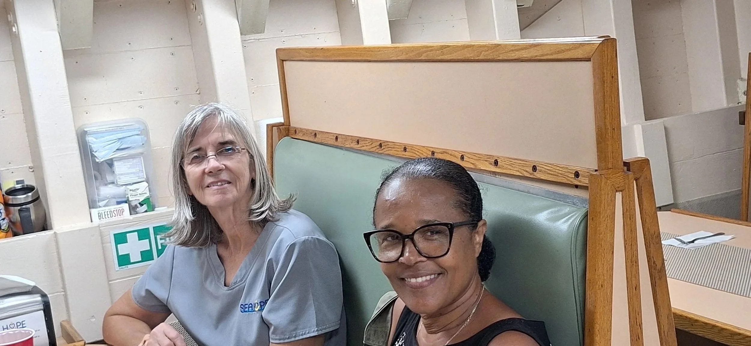 Mary and Nehemie Aristide