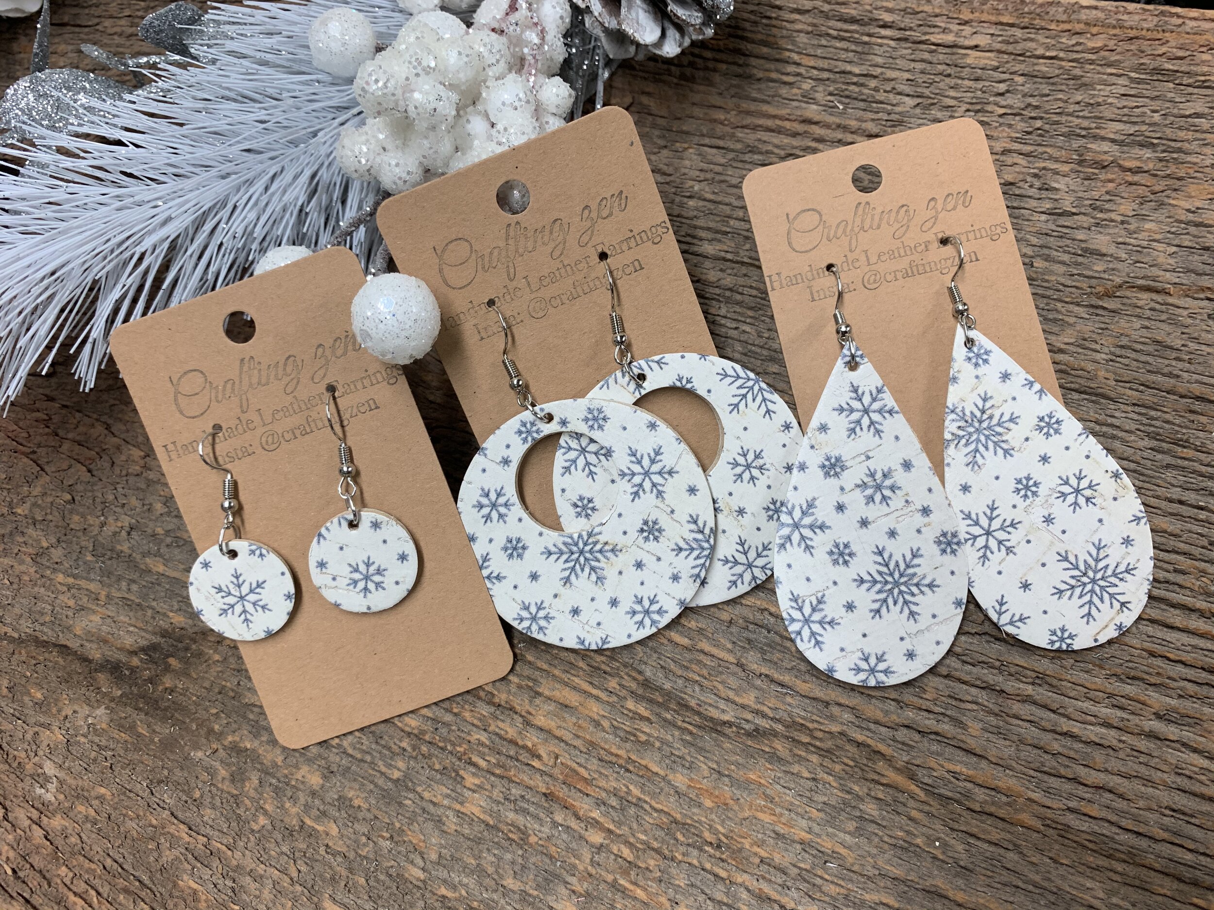 Snowflake birch cork