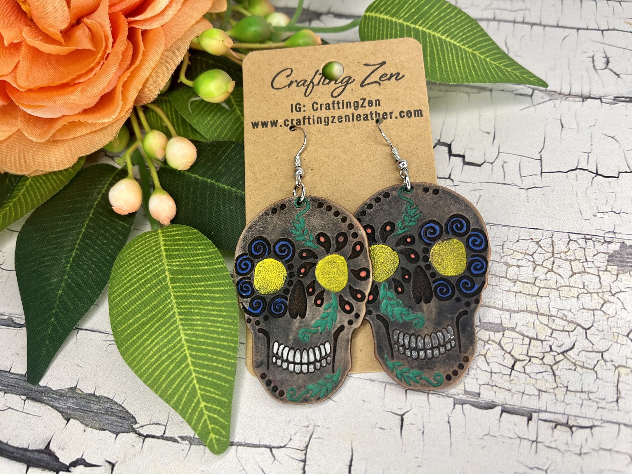Sugar Skulls hand painted
