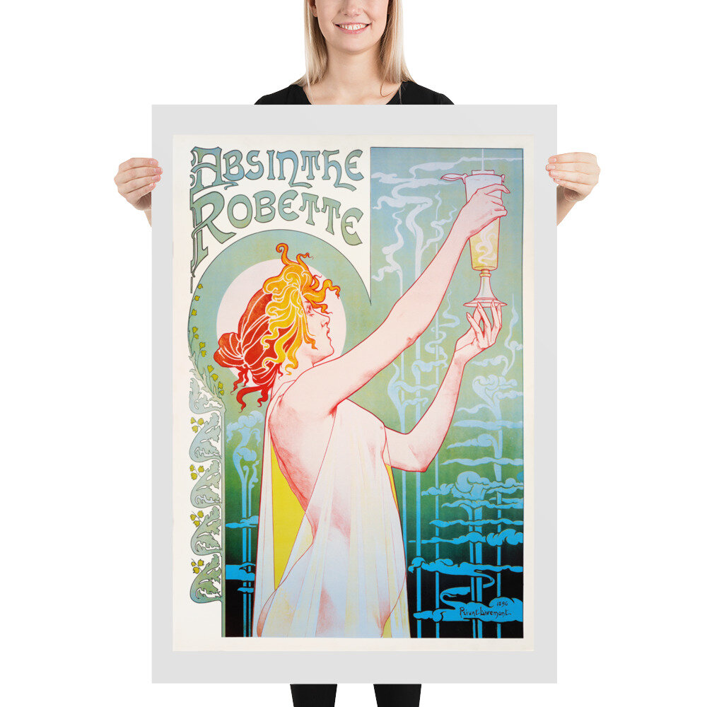 Absinthe Poster Art Nouveau