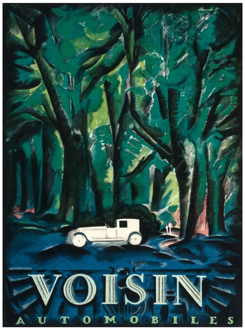 VOISIN AUTO Rltf-POSTER HQ 50x70cm d'une AFFICHE VINTAGE