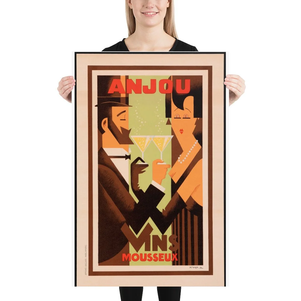 Art déco lithograph 直筆サインあり Art Deco — Image Library — Gallery Retro | Buy Fine Art Prints