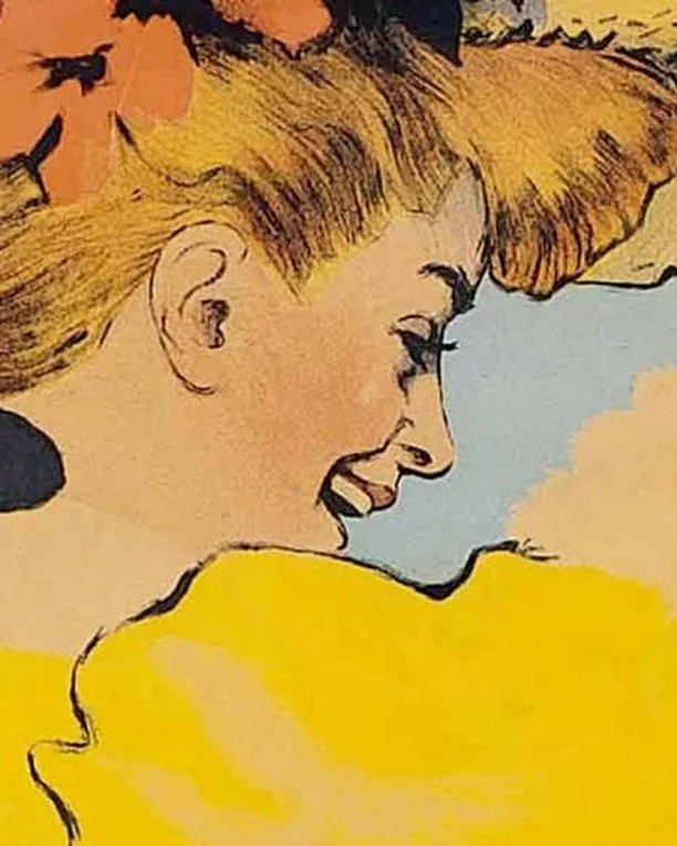 ☀️Make summer last forever with a beautiful Art Nouveau print.
Jules Alexandre Gr&uuml;n was a 19th Century French artist
best known for his bold Art Nouveau posters with large
fonts, bright colours and beautiful women dressed in
the latest fashions.