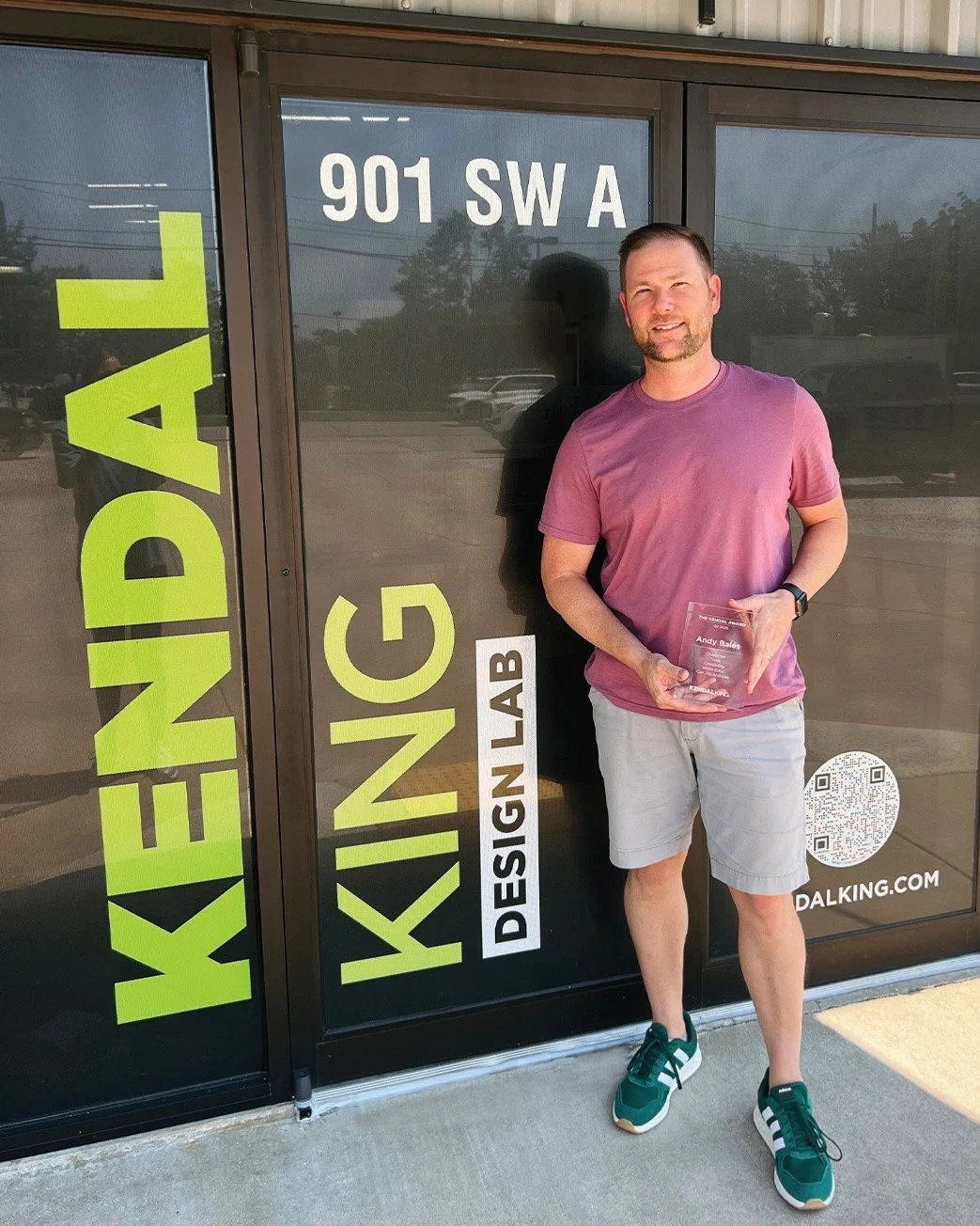 We are excited to present this quarter&rsquo;s Kendal Award to Andy Bales! ⭐ 
Andy consistently exemplifies the values this award represents. He shows dependability, integrity, humility, and a people-first mindset in everything he does. From staying 