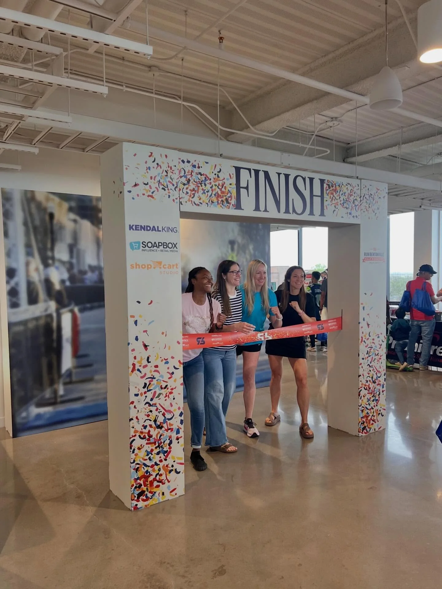 One of our favorite weekends of the year! 🏃&zwj;♀️&zwj;➡️🏅🏃&zwj;➡️

We loved being part of the Bentonville Half Expo and Race, from building the Finish Line and Medal Display to cheering on runners along the course!

Proud to sponsor such an incre