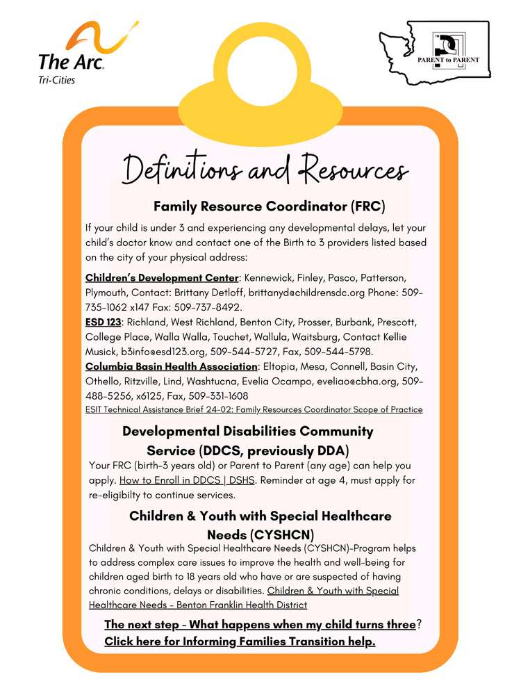 Local Resource Directory — The Arc of Tri-Cities