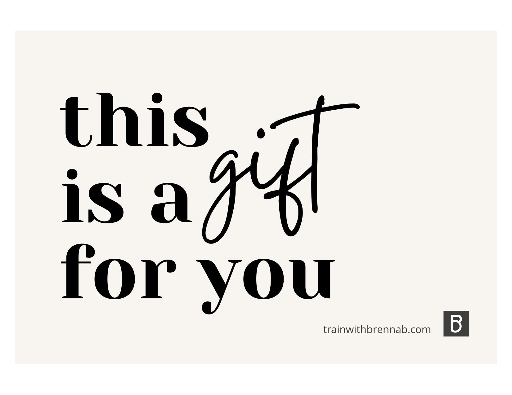 Gift Certificate