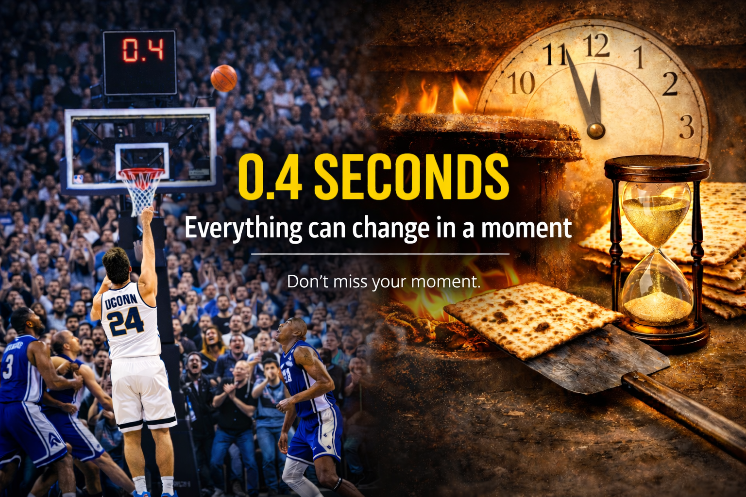 0.4 Seconds: Don’t Miss the Moment. Because redemption lives in the moments we refuse to miss