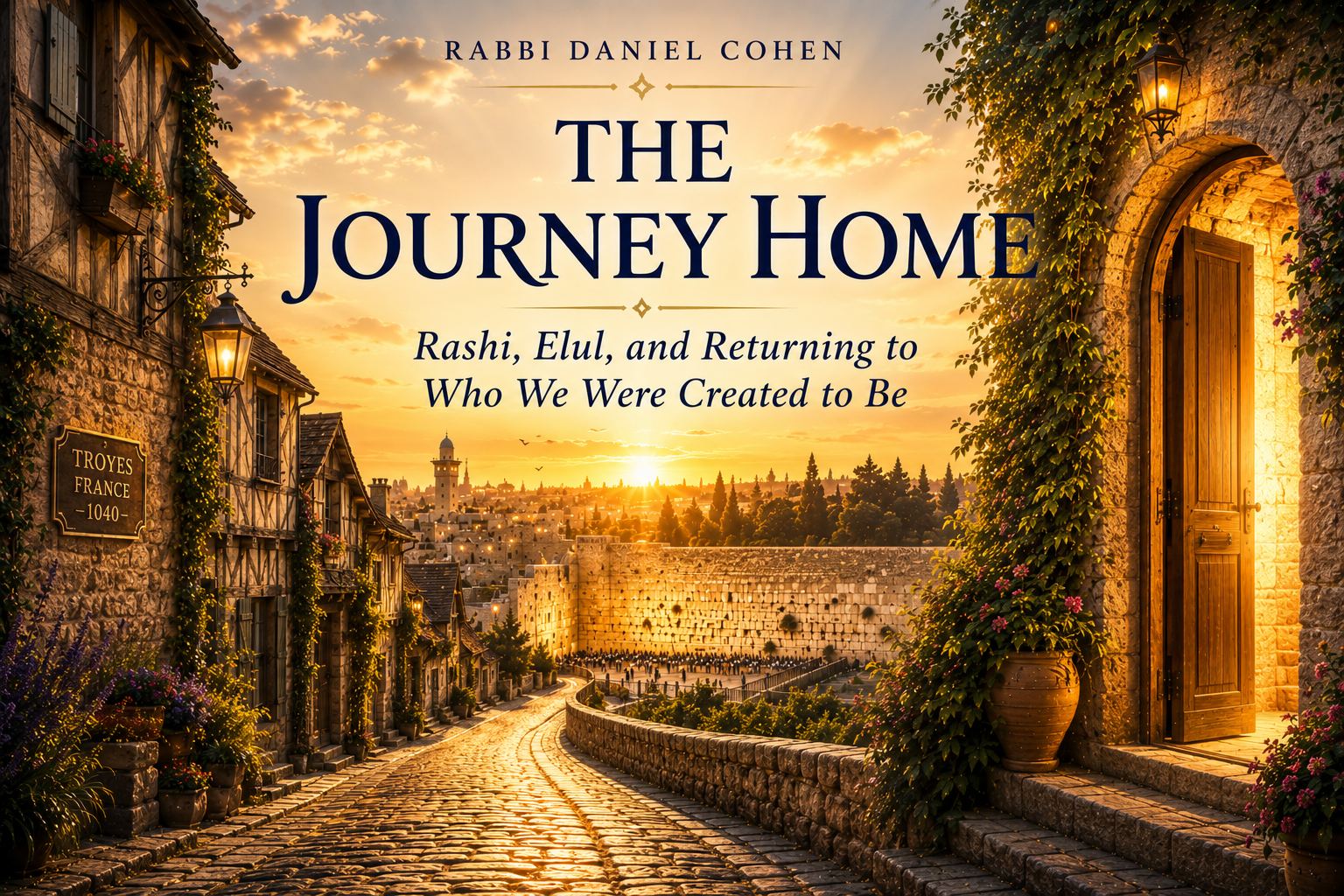 The Journey Home:                                  Rashi, Elul, and Returning to Who We Were Created to Be
