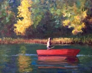 "In The Meantime" 16"x20" Acrylic On Gallery Wrapped Canvas