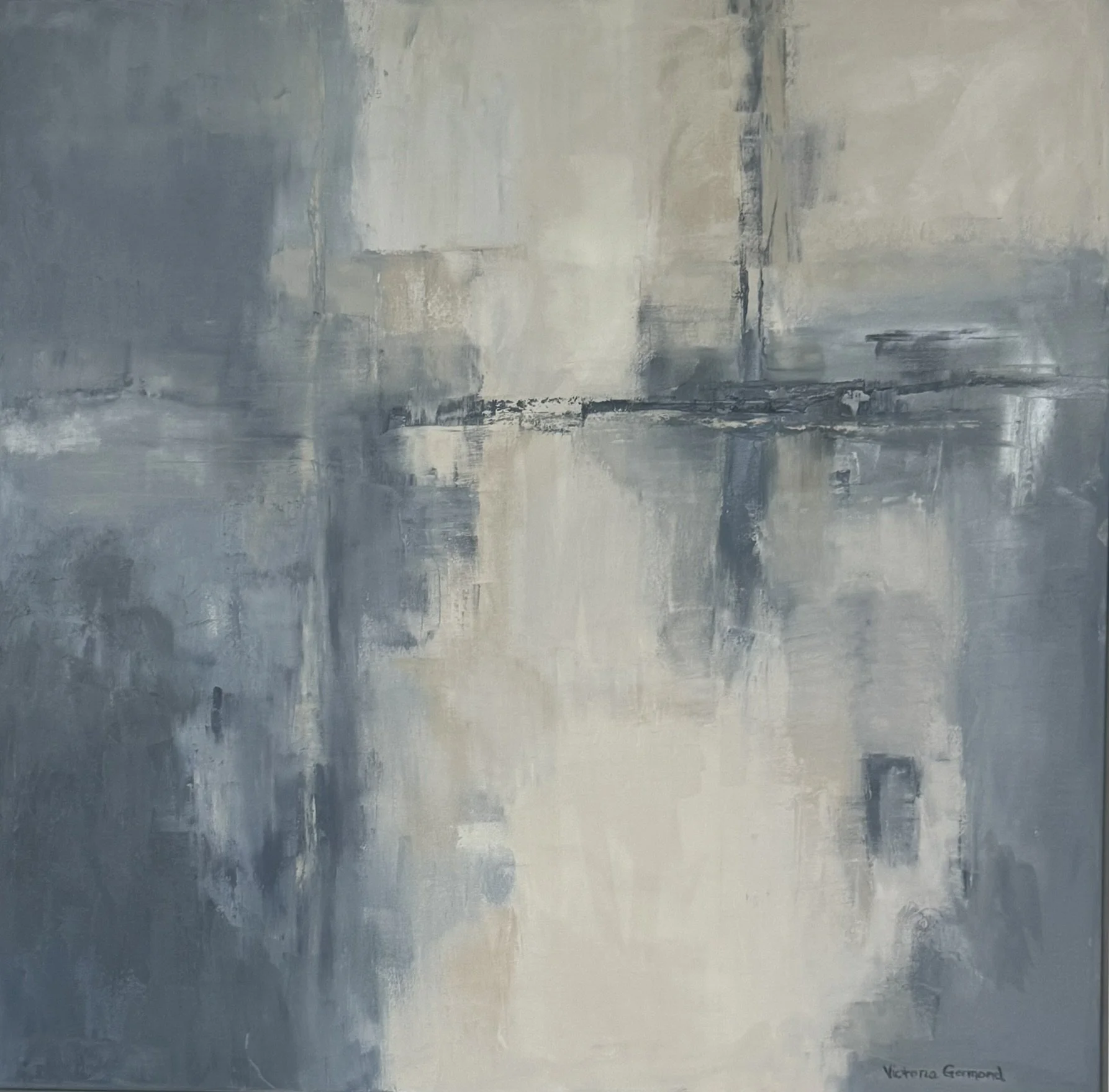 Shore Reflections Abstract