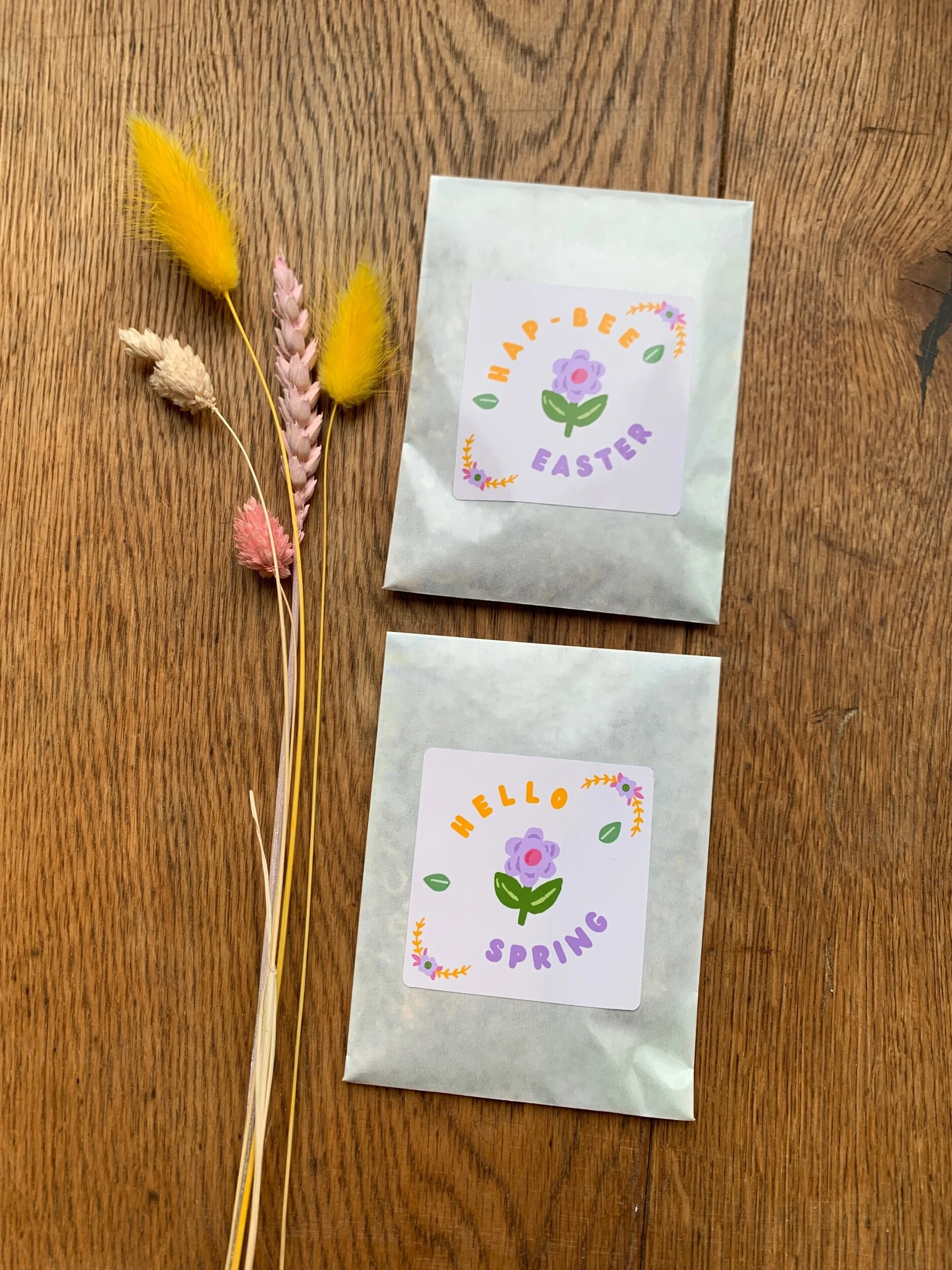 Spring and Easter Wildflower Seed Gifts