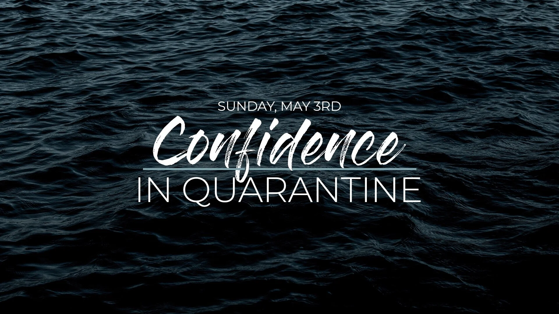 Confidence in Quarantine