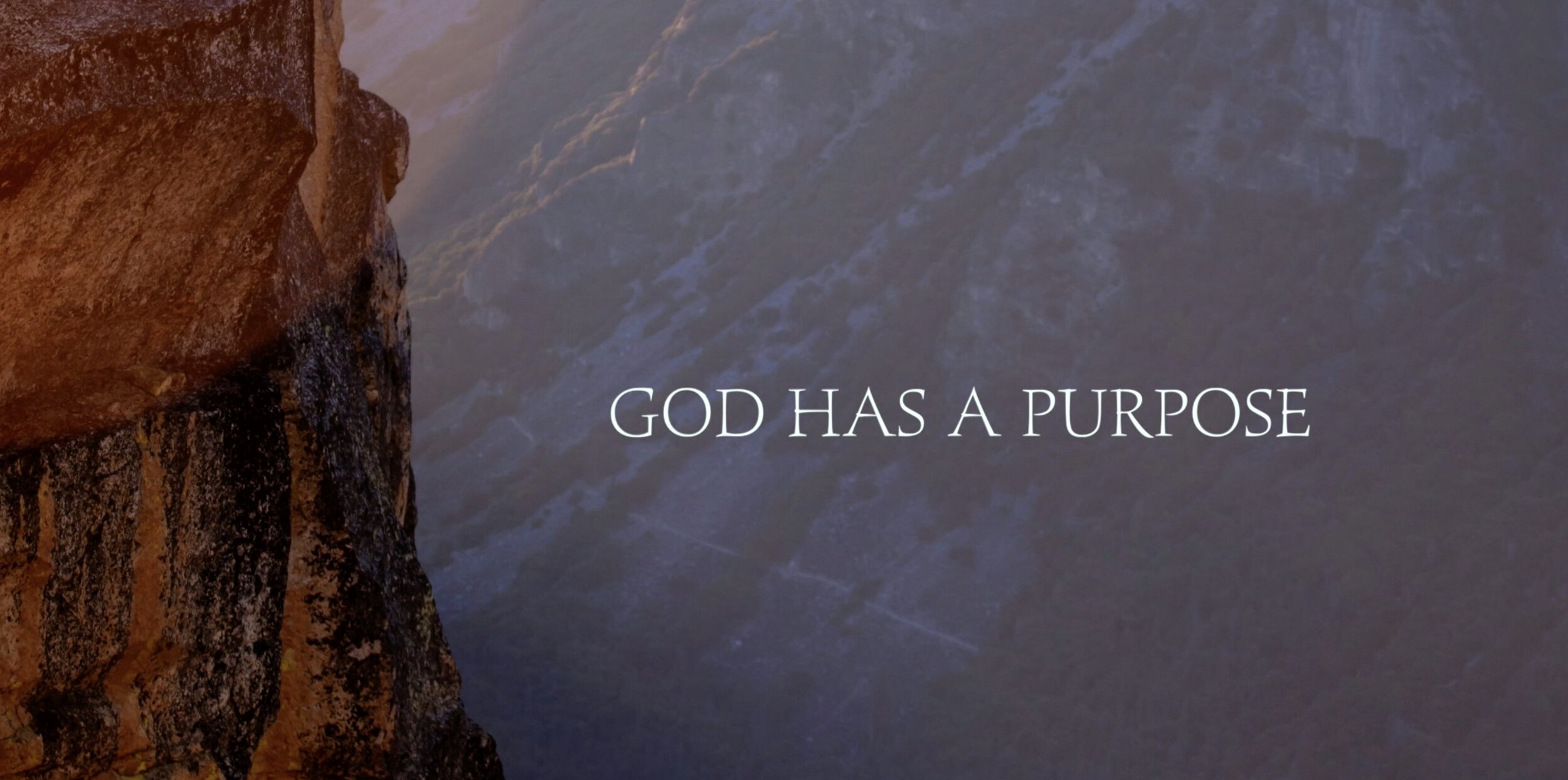 11.15.2020 | God has purpose