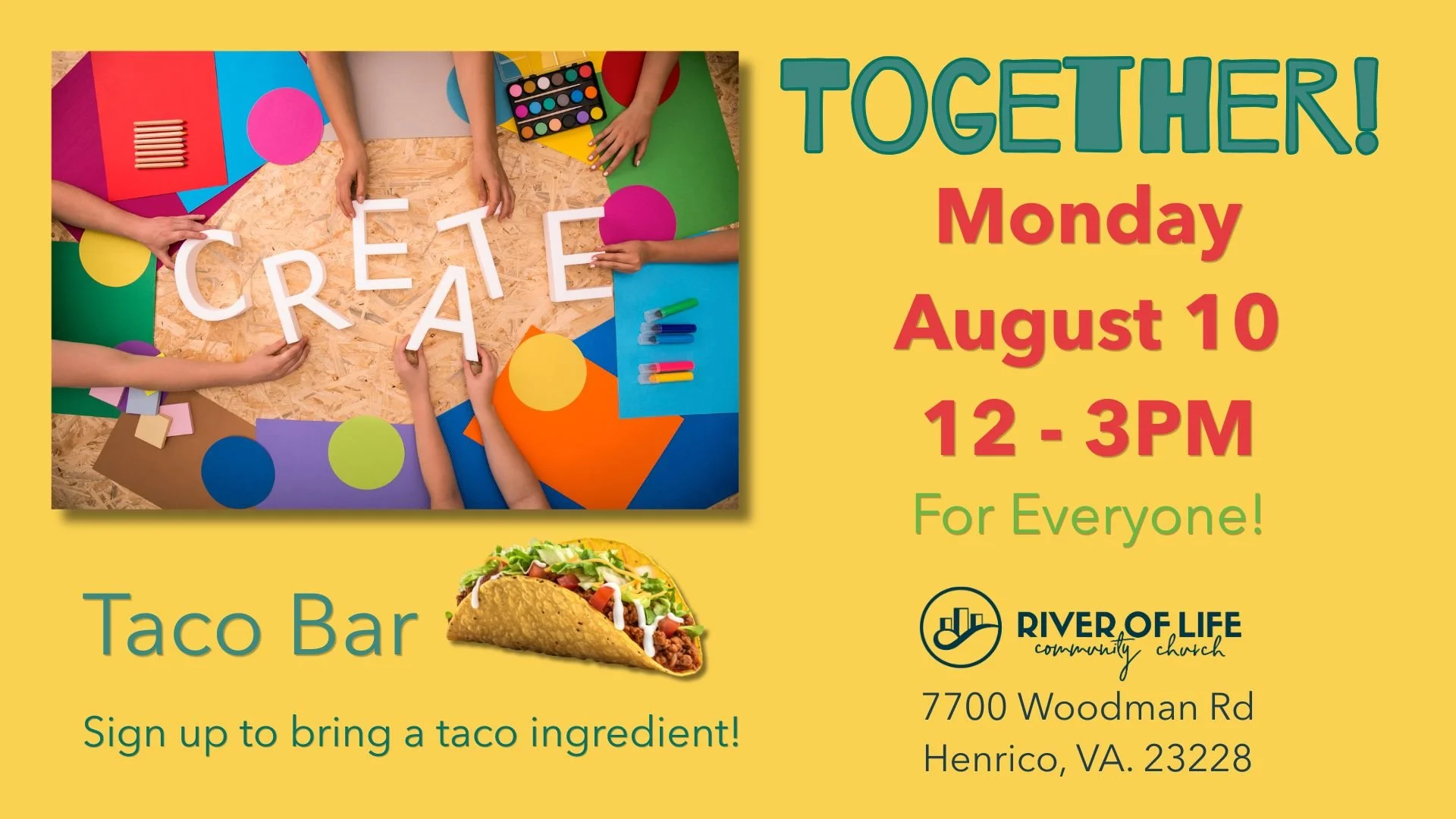 Create Together Art & Lunch