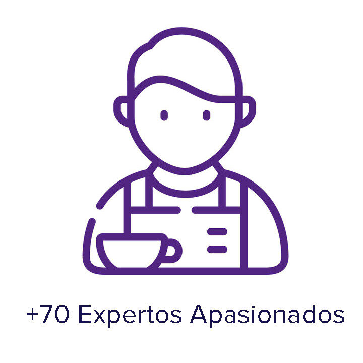 + 70 Expertos Apasionados