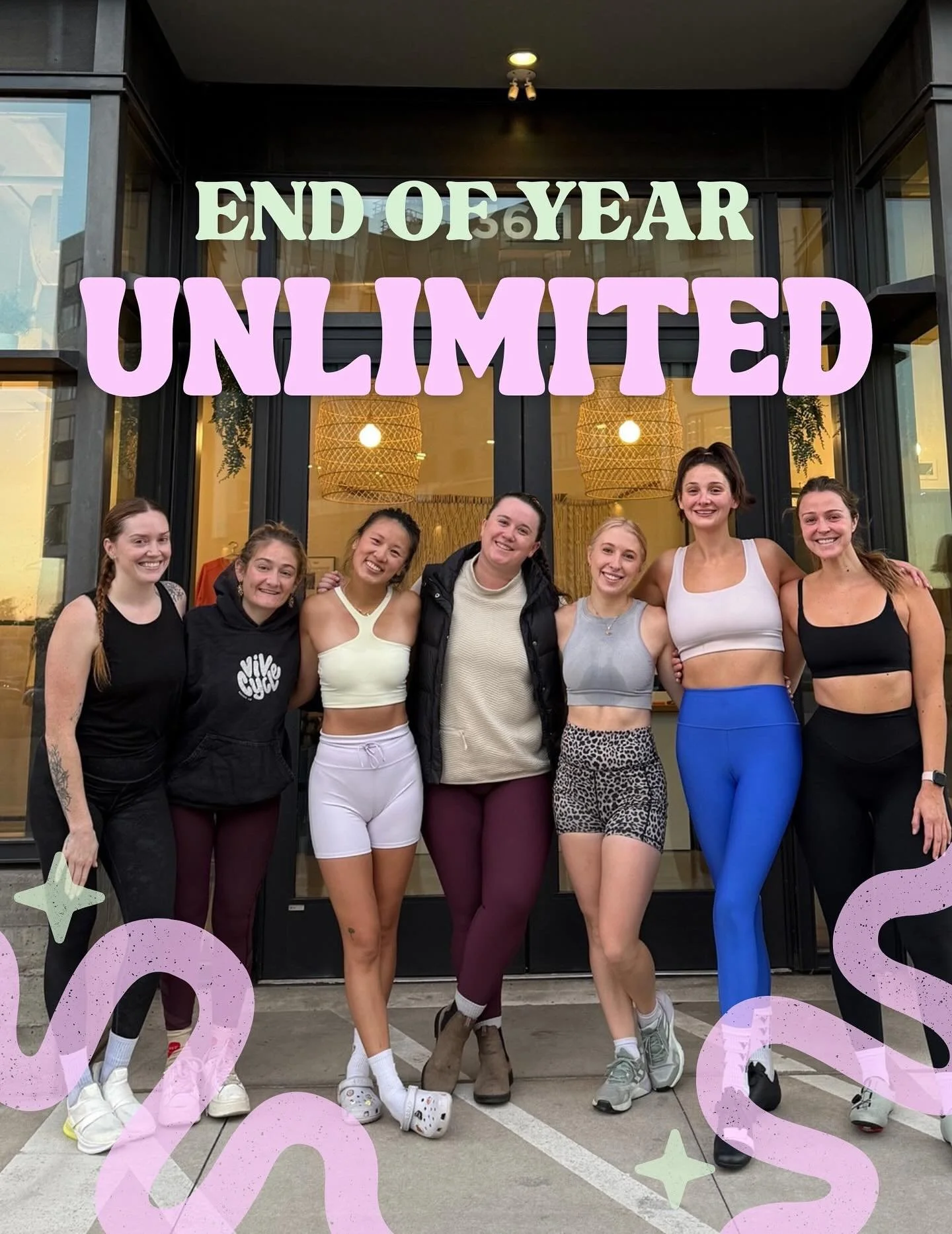 Unlimited Classes Through 2025 π€ Just $169!
Ready to finish the year strong? For a one-time payment of $169, you can ride, flow, lift, and sweat with us as much as you want until December 31, 2025 π
We know it can feel intimidating to try a new s