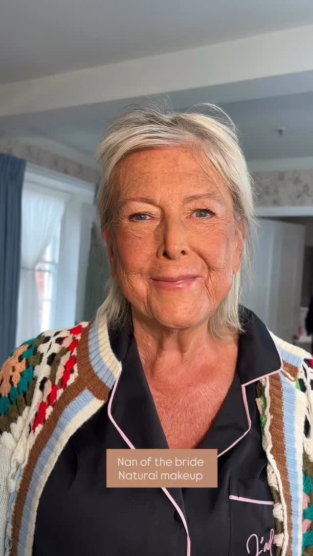 The sweetest nan of the bride requested something super natural 🥰✨
#nanofthebride #maturemakeup #weddingmakeup