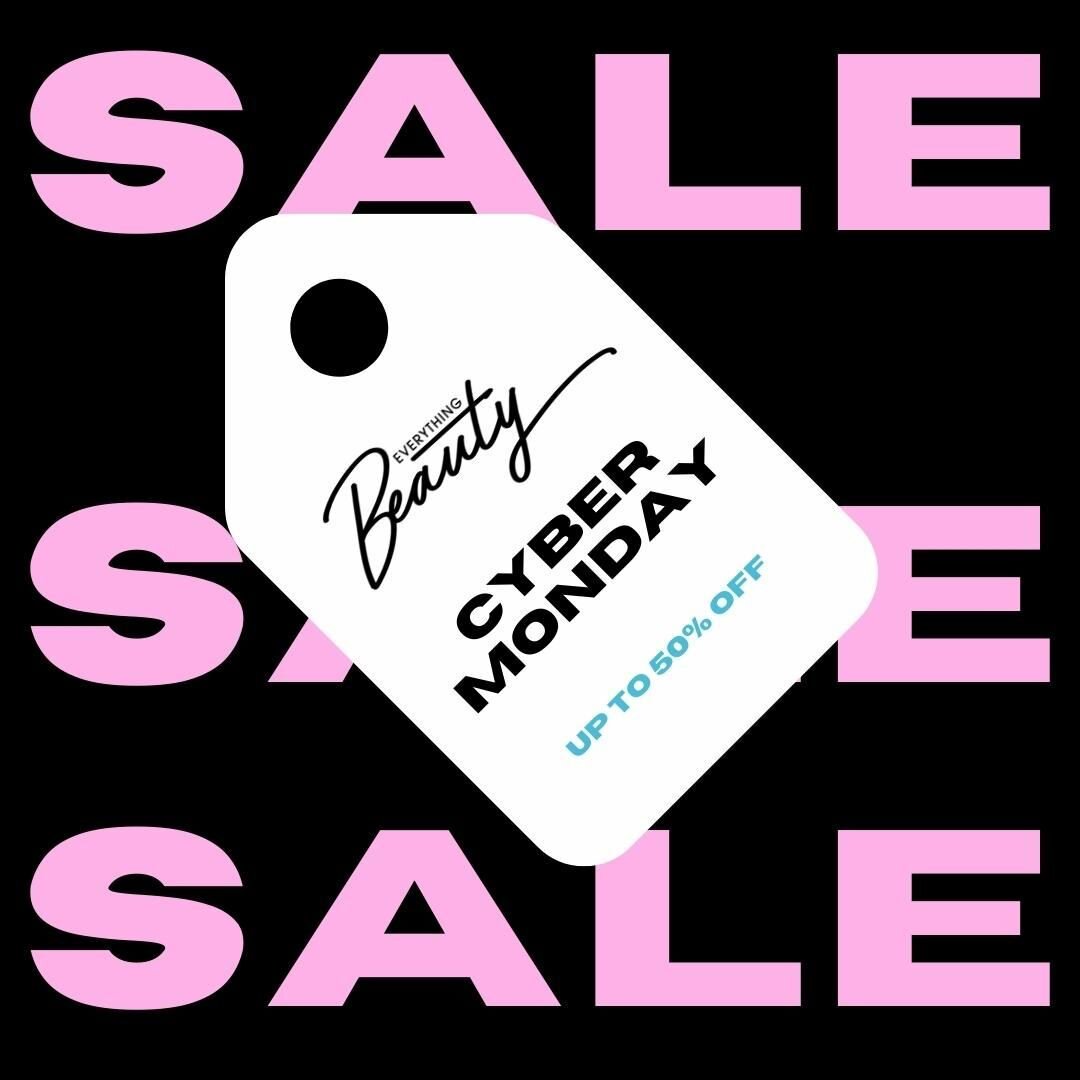 Shop our CYBER MONDAY sale. LIVE NOW only on everythingbeautysupply.com
.
.
Happy Shopping !
.
.
.
#sale #flashsale #blackfriday #holidayshopping #cybermonday #selfcare #womeninbusiness #smallbuiness #networking #entrepreneur #beautyproducts #selfcar