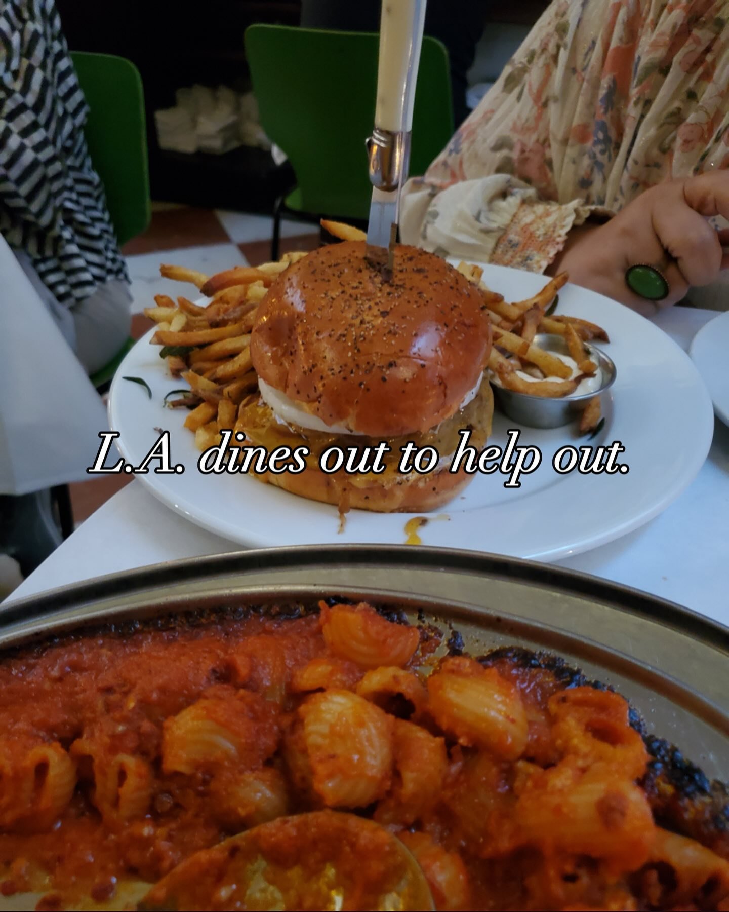 Join us on January 29, 2025 for The Great Los Angeles Dine Out: a citywide day of dining to support LA eateries impacted by the fires&rsquo; aftermath. Here&rsquo;s how to participate as a diner: on Wednesday January 29, 📷 Snap a pic of your dine-in