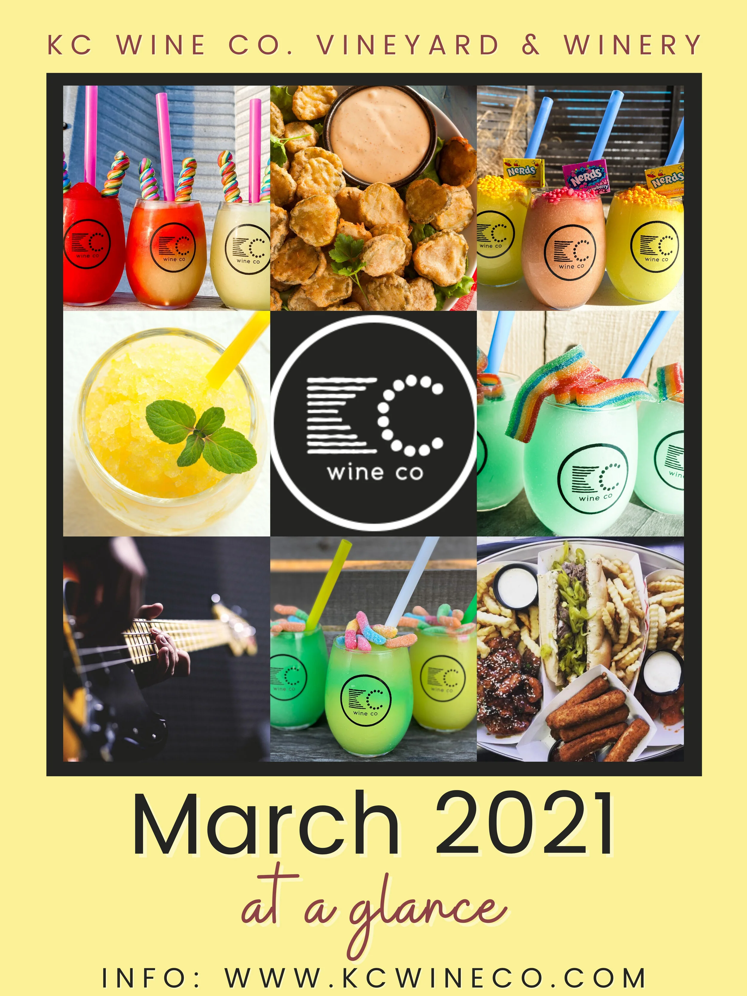 We're Back! March 2021 at at Glance