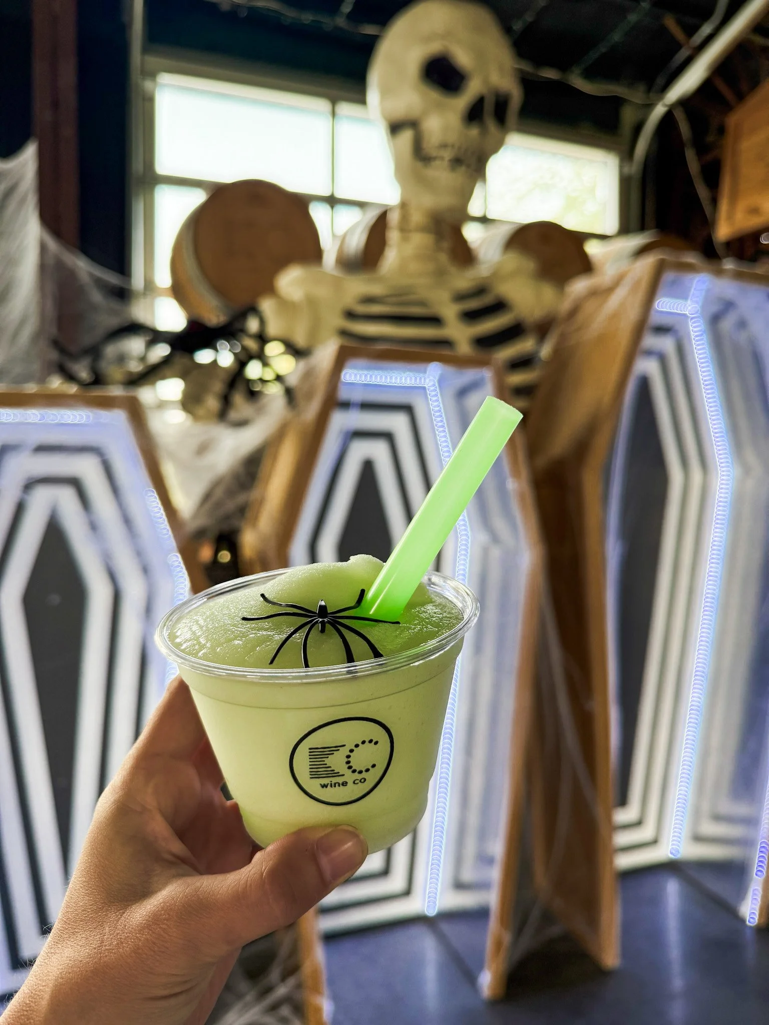 Black widow-rita Wine Slush