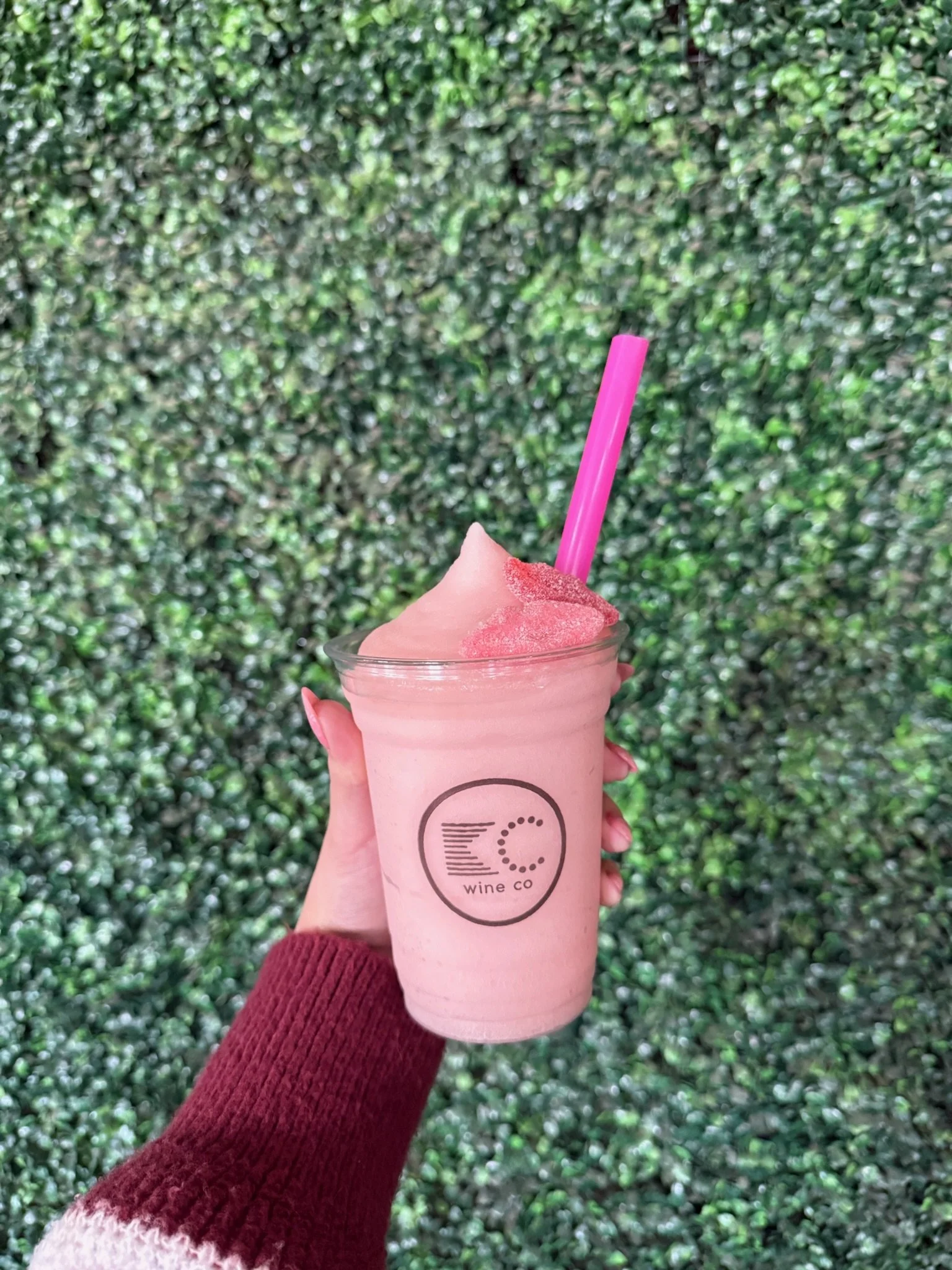 Peach Bellini Wine Slush