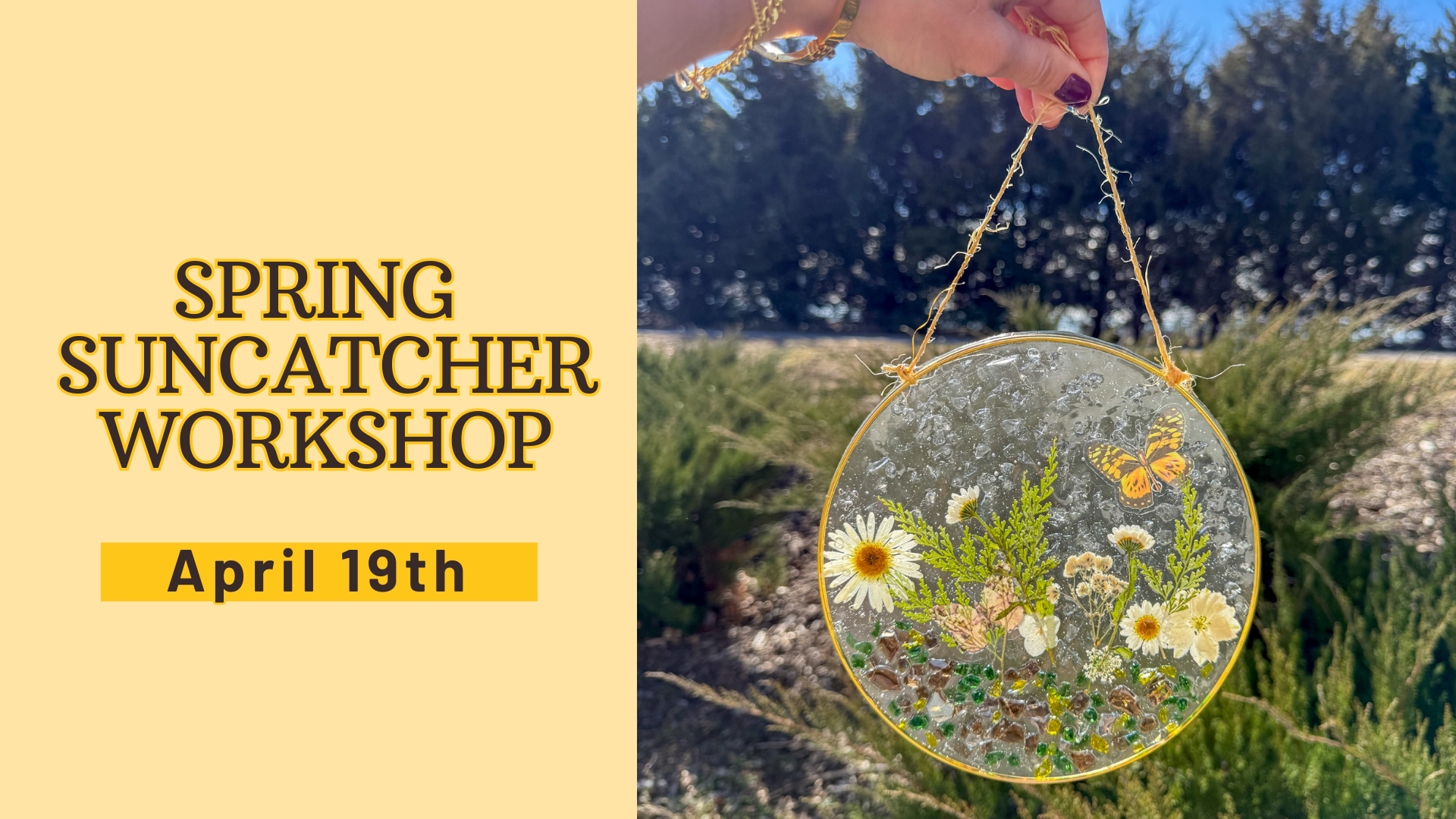 Make &amp; Take Suncatcher class {Ticketed} 