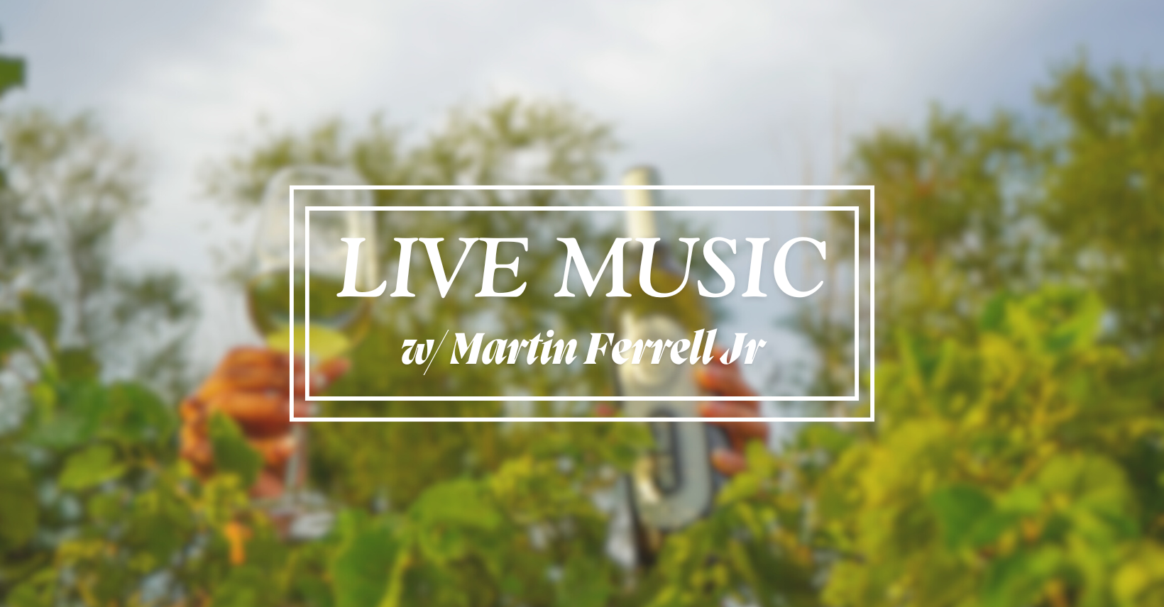 live music w/ Martin ferrell jr
