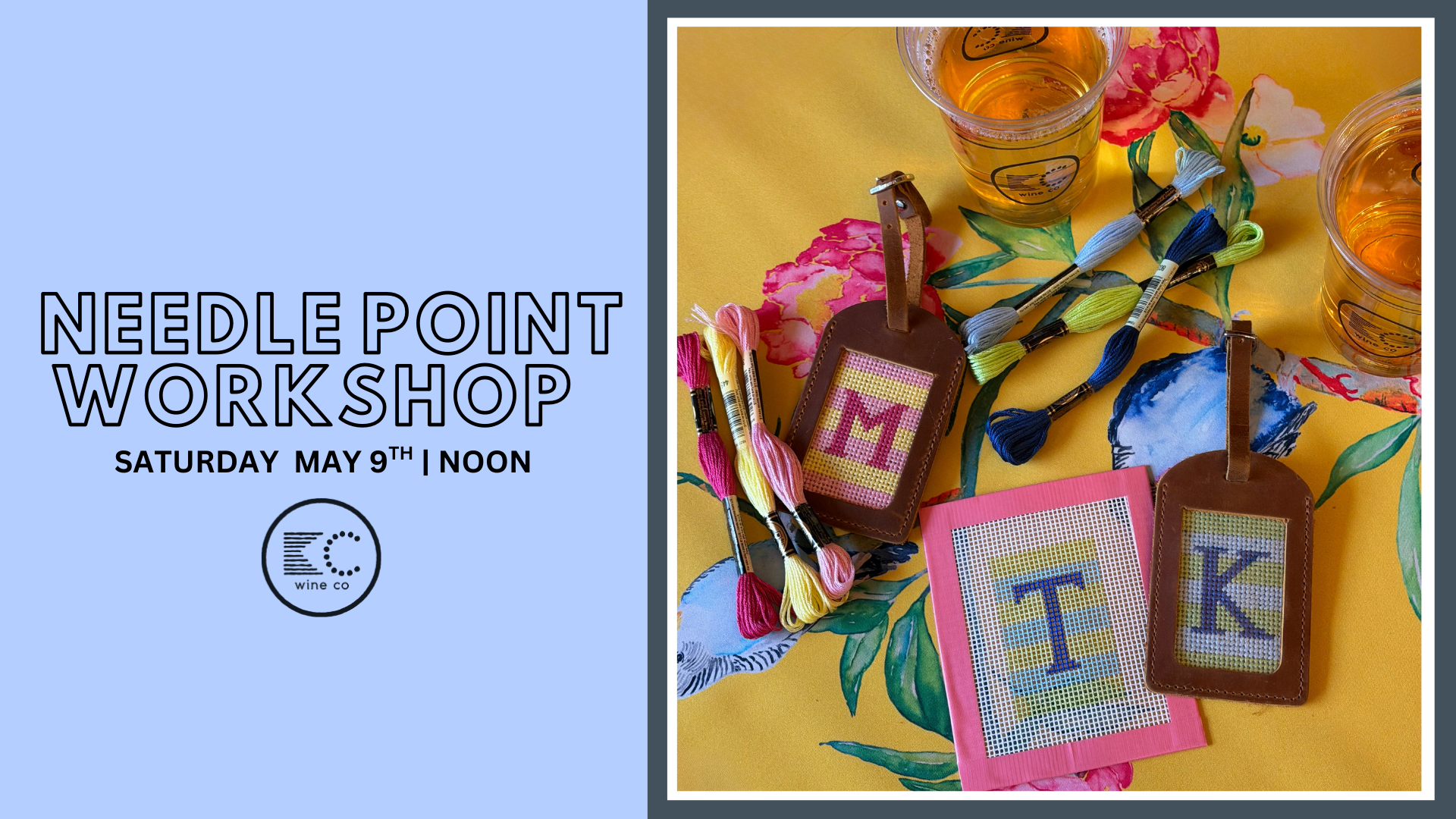 Needlepoint workshop {ticketed}