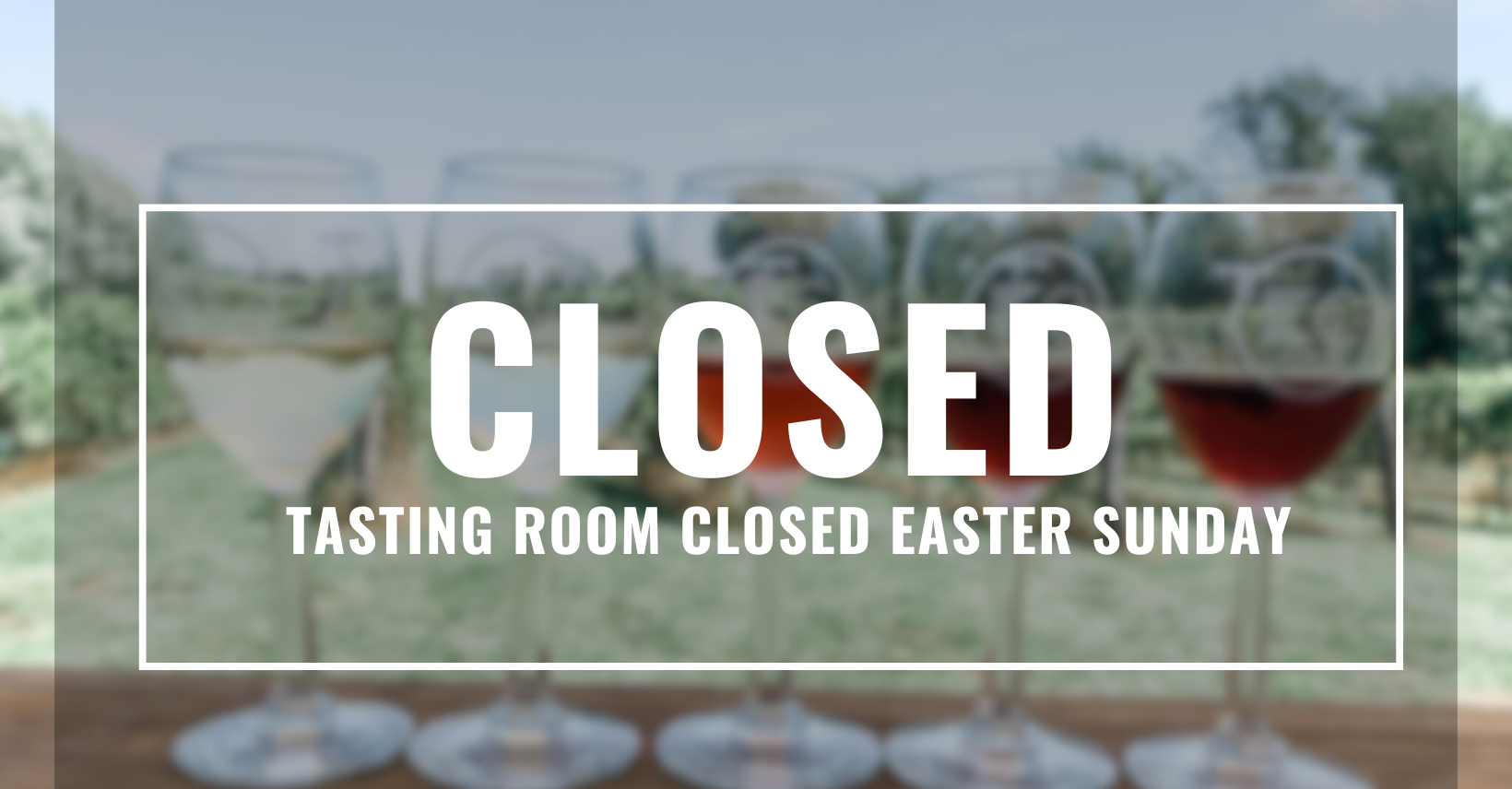 Closed easter sunday