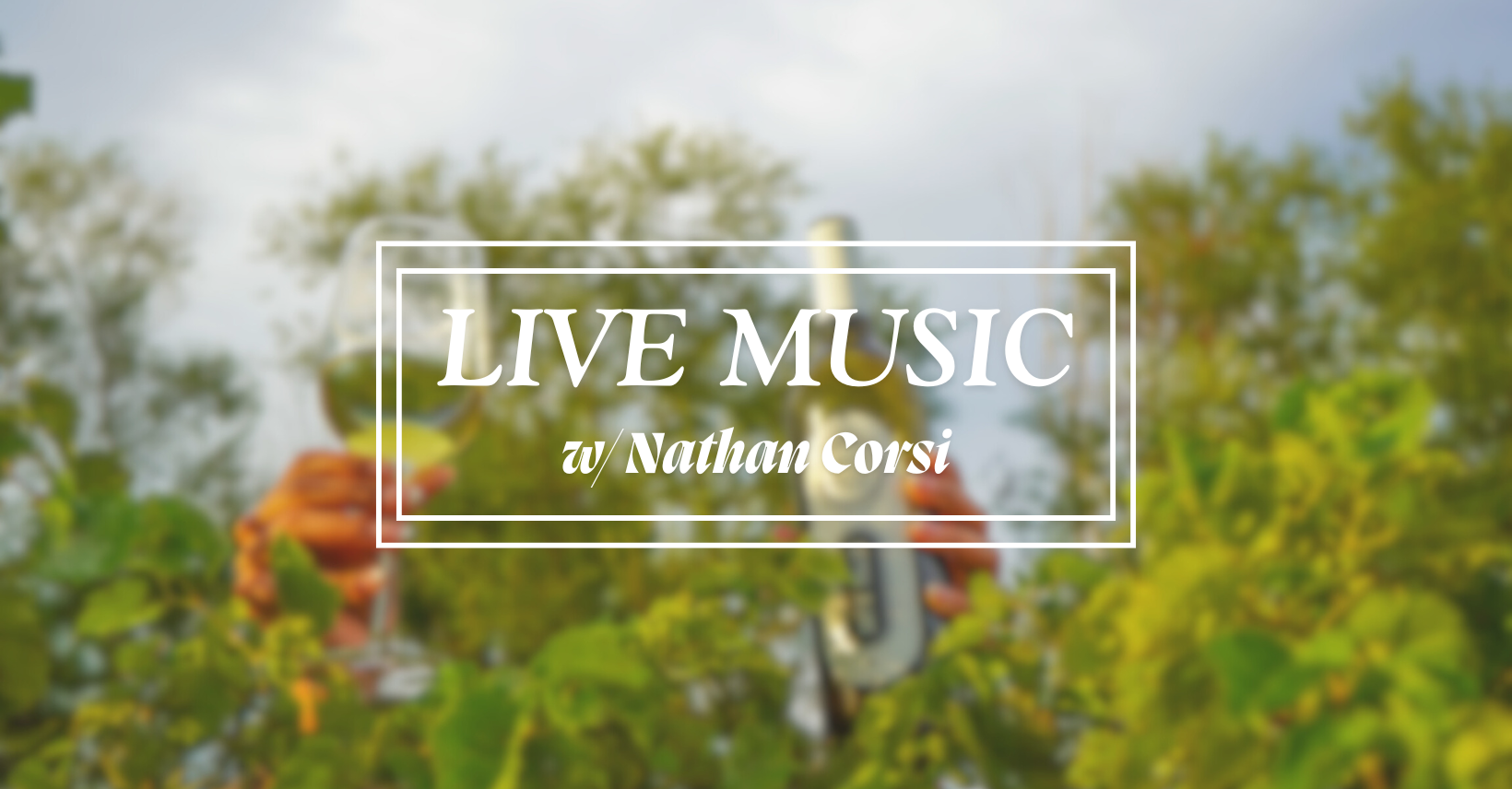 Live Music w/ Nathan Corsi