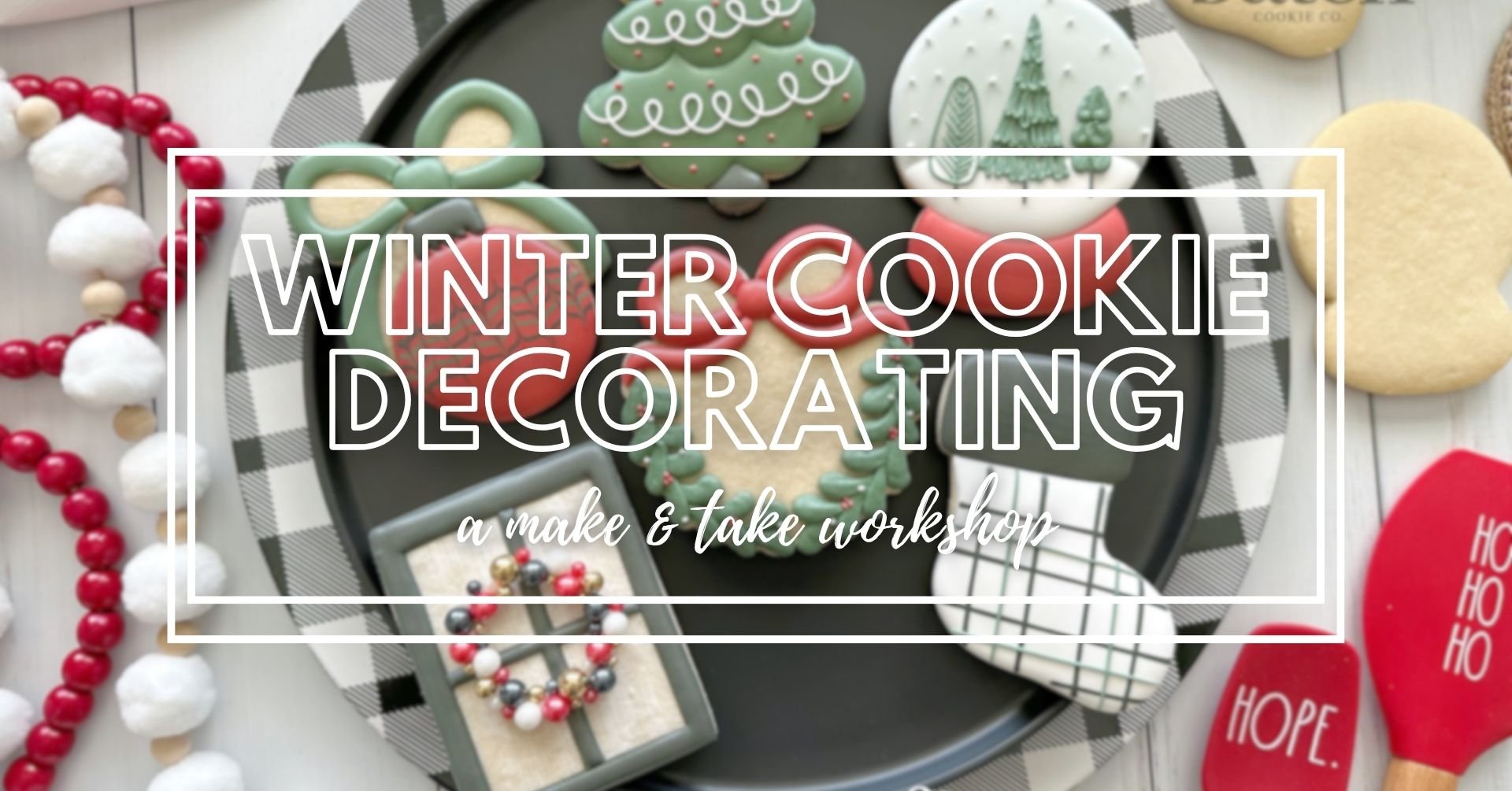 Winter Cookie Decorating Workshop: Make & Take