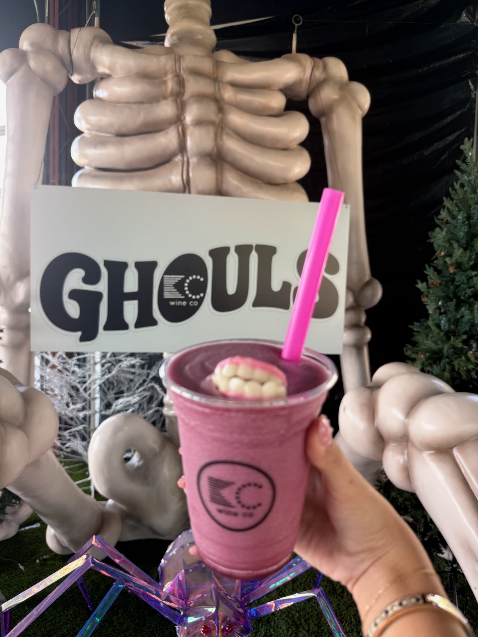 Creepy Sangria Wine Slush