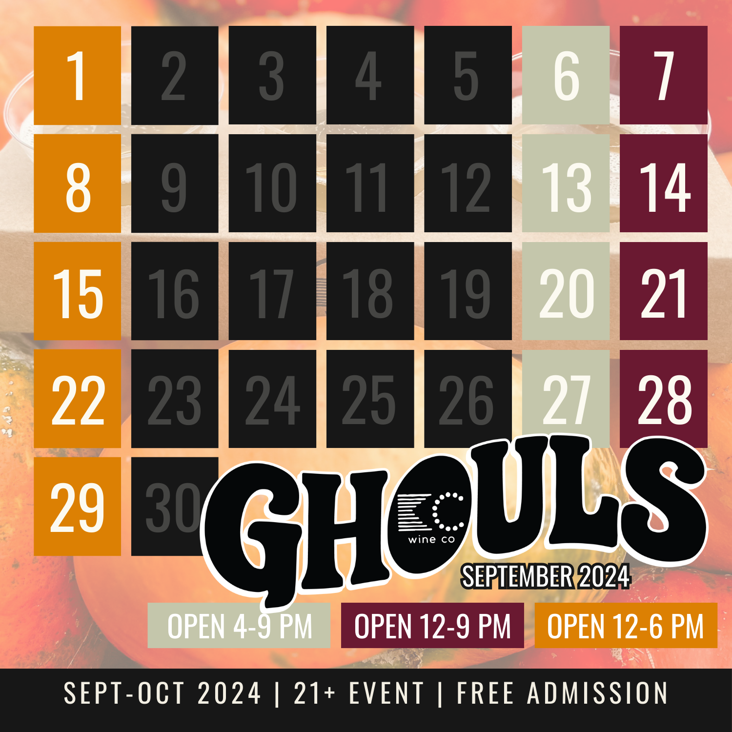 Halloween pop up bar near me