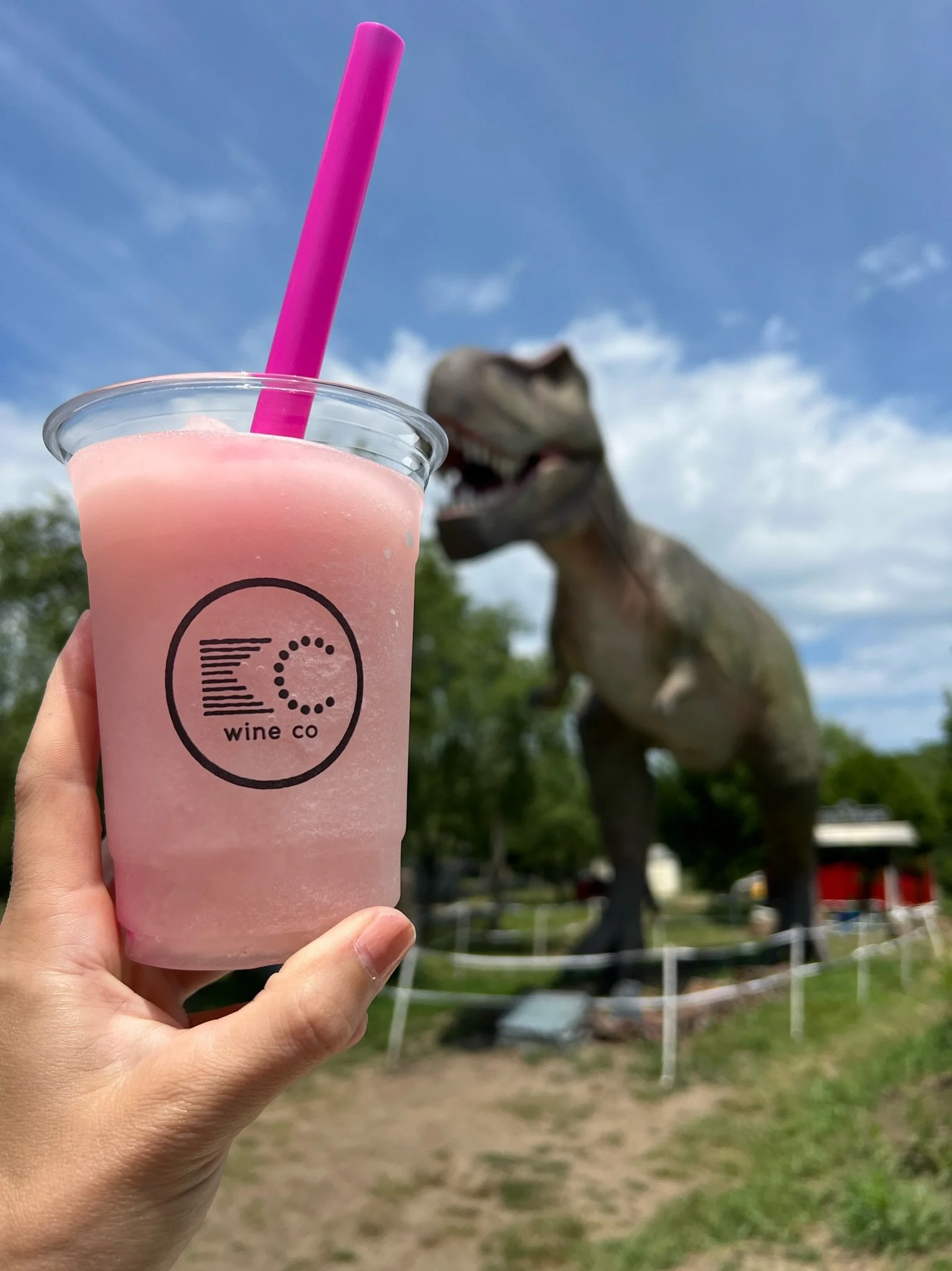 Dino & Vino Dinosaur Event for Adults Kansas City Day Trips KC Wine Co Kansas City