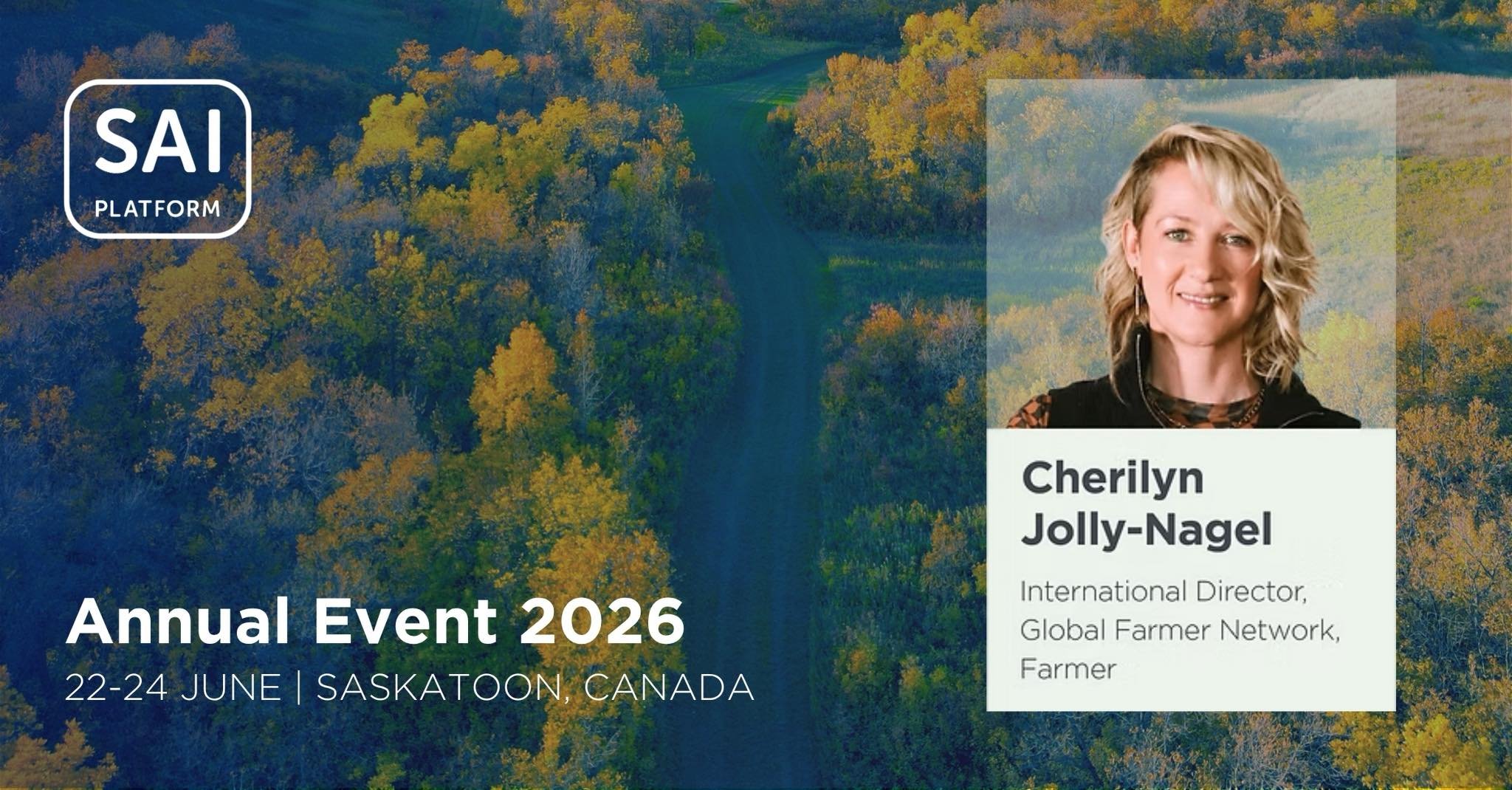 Coming up on my calendar... Master of Ceremonies for SAI Platform's Annual Event 2026, right here in my home province of Saskatchewan!
...
Hosting the event in Saskatchewan offers a unique opportunity to showcase our province's innovative approaches 