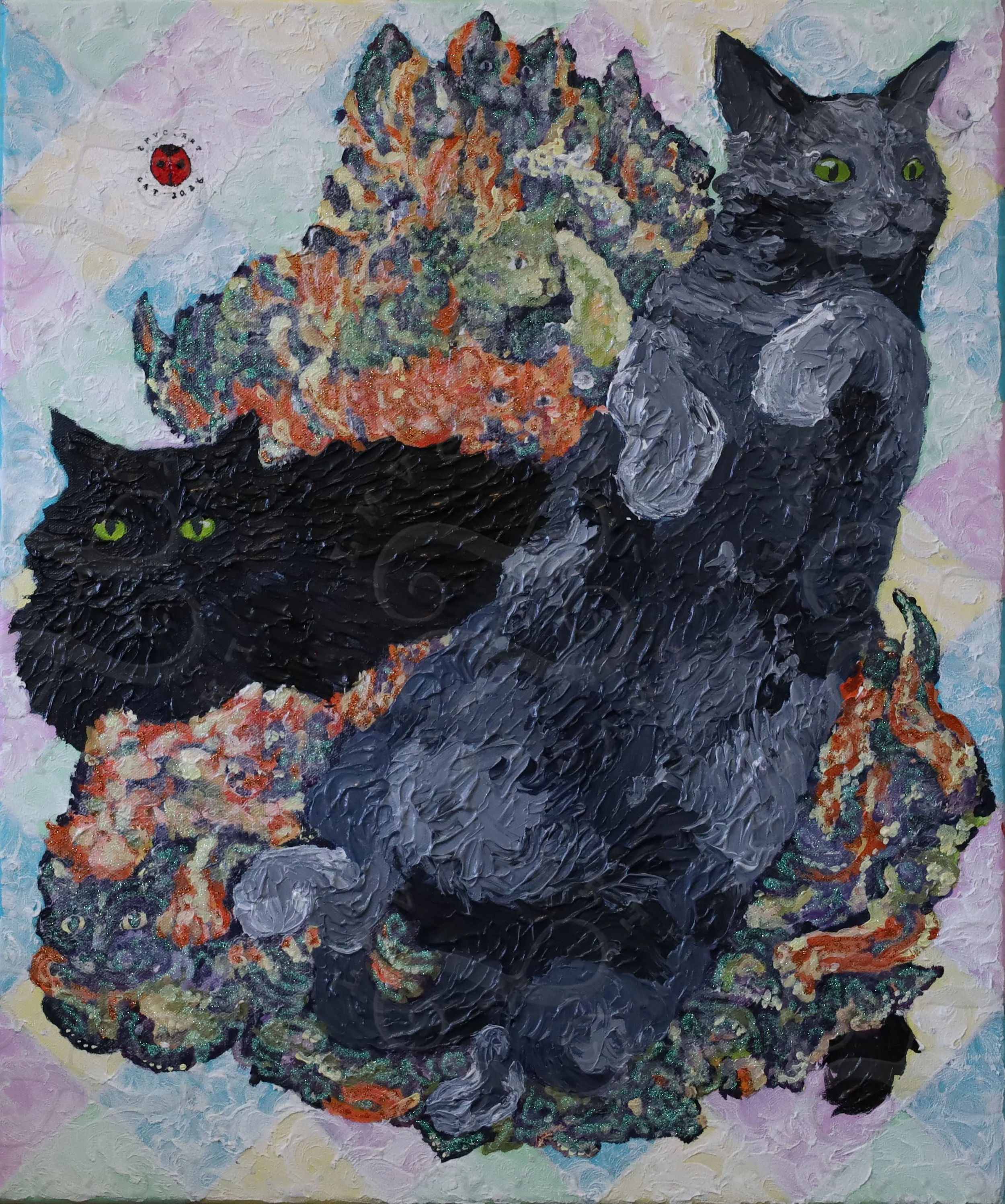 Cats in Bud with Cats