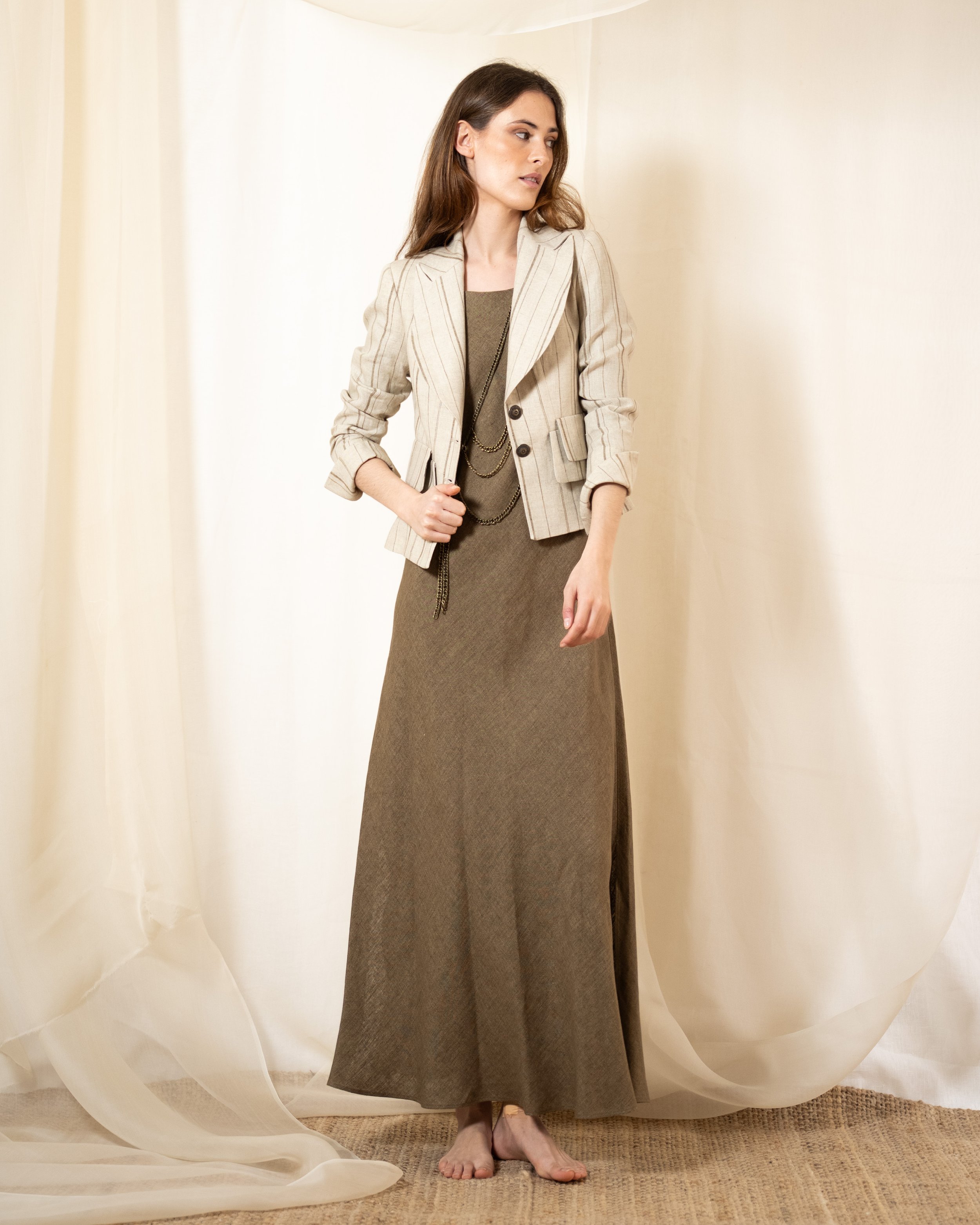 Chaqueta Jazz en Lino