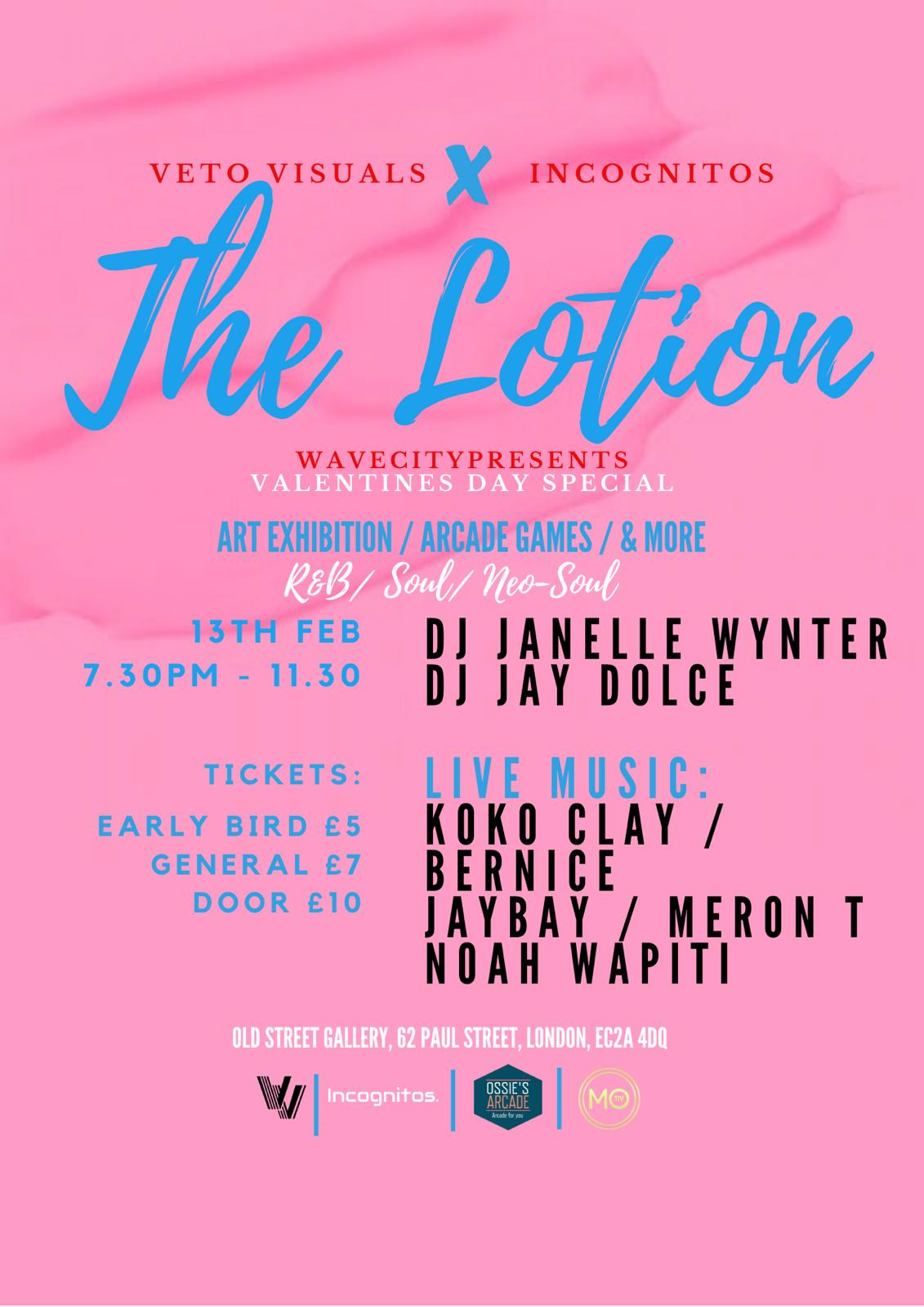 The Lotion Valentines Day Special Event