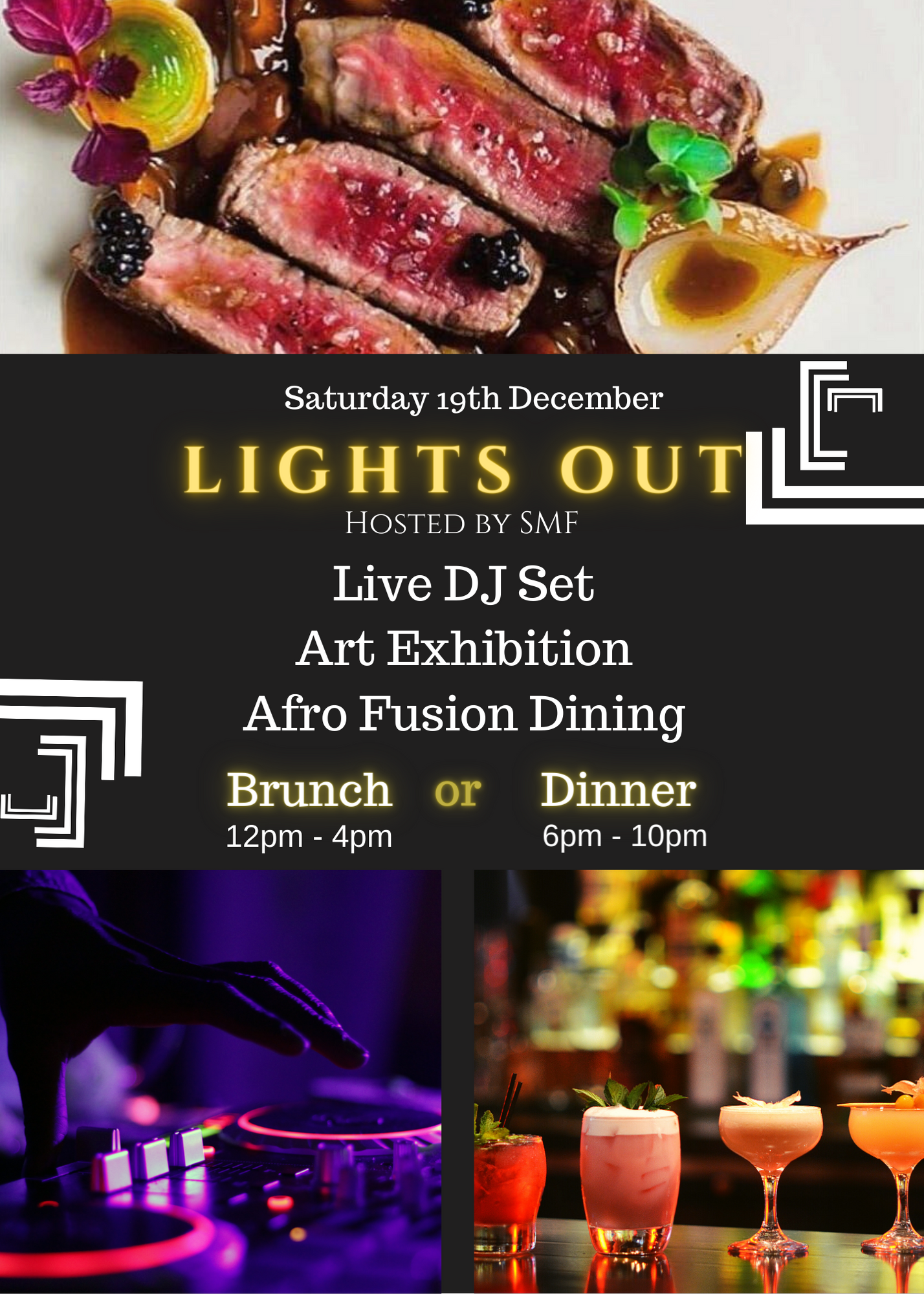 Partners: Creative Cribz, Skÿlen, Kolden Kitchen, Camys Gourmet, The Hair Patisserie