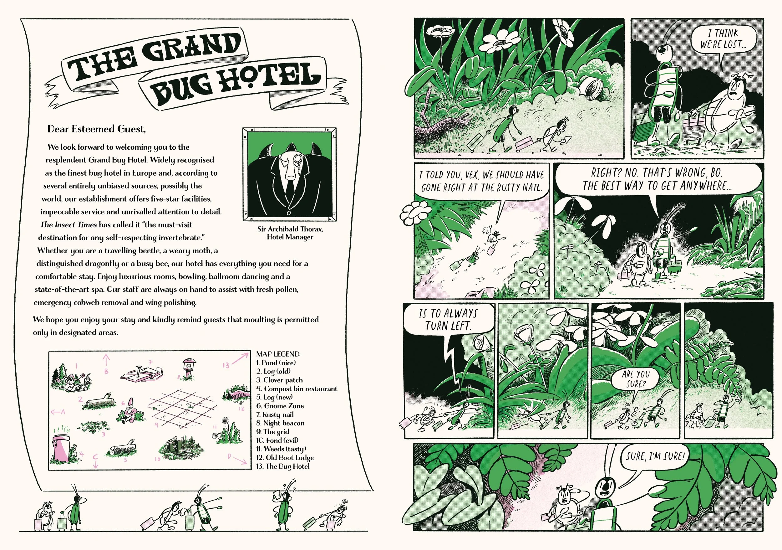 The Grand Bug Hotel by Ollie Silvester