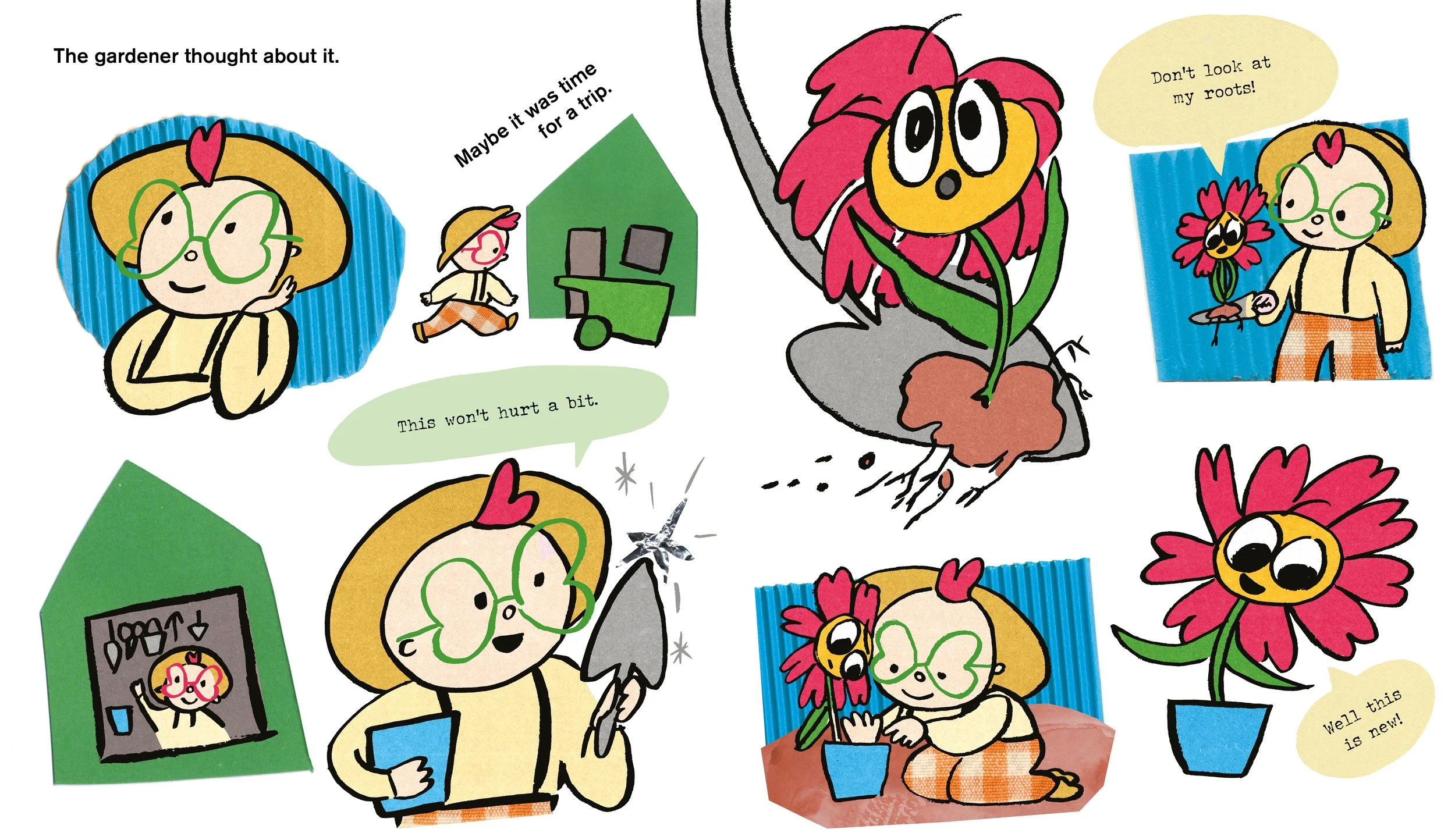 Pagespread from Uprooted