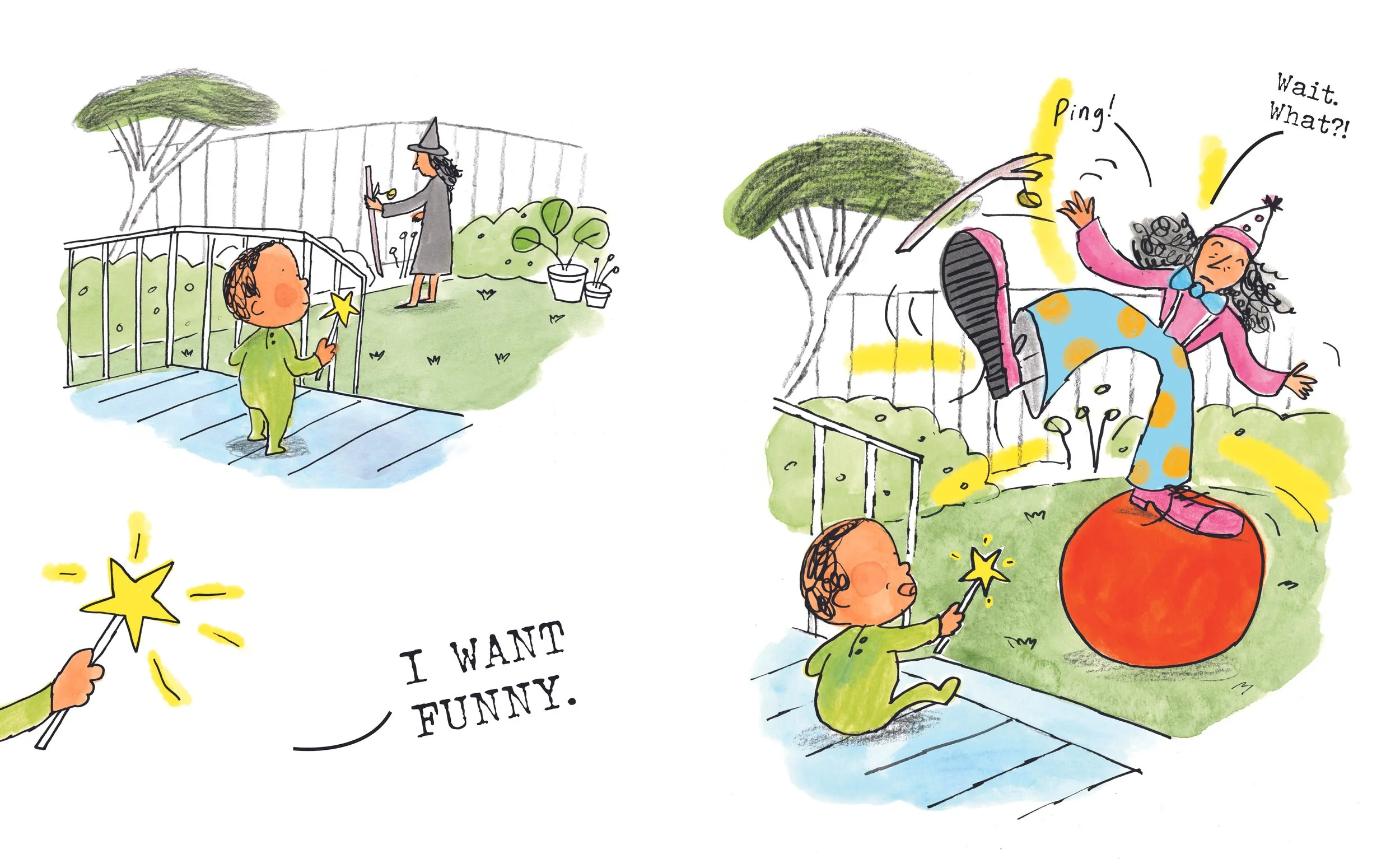 Pagespread from I Want