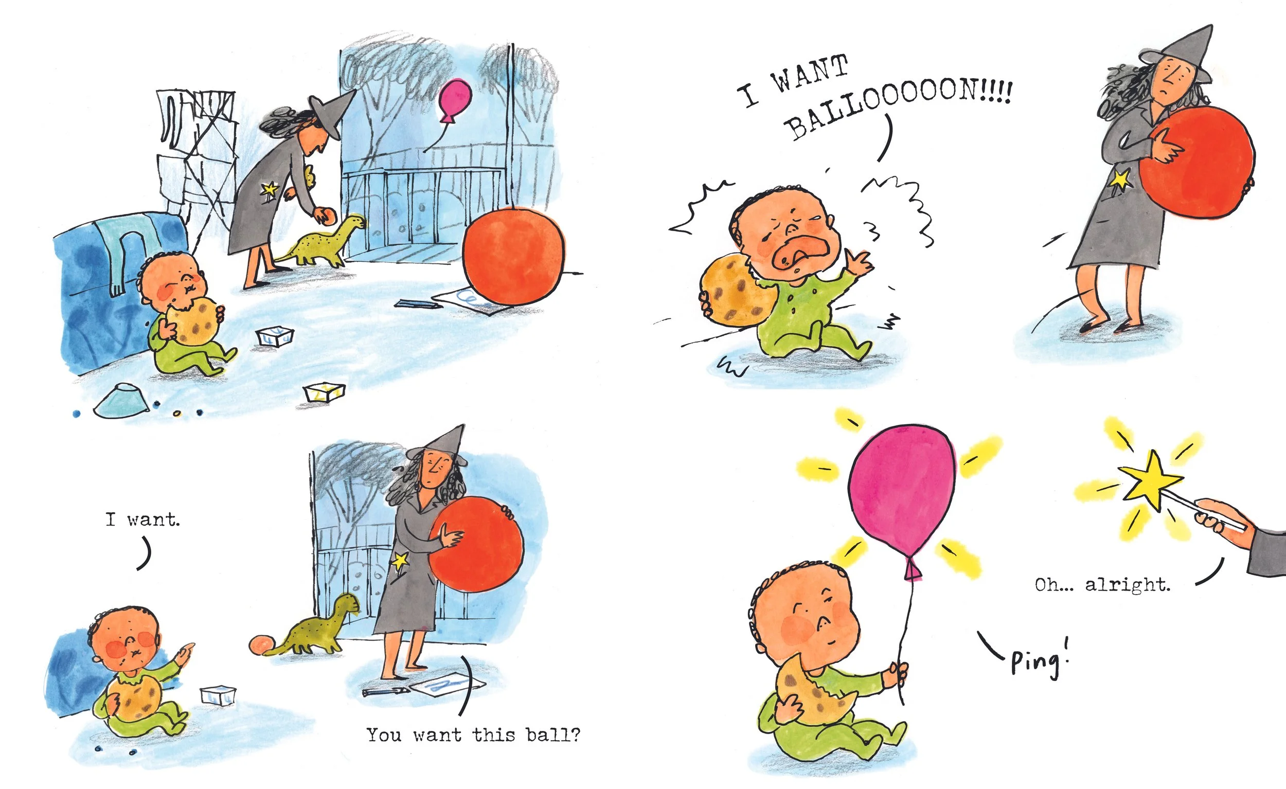 Pagespread from I Want